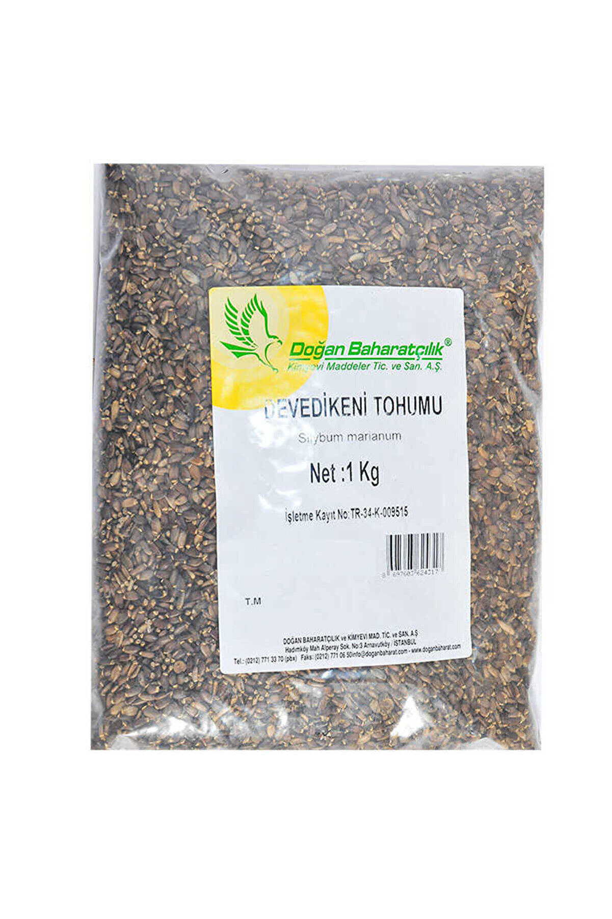 Bi̇lfold Doğal Tane Devedi̇keni̇ Tohumu 1000 Gr Paket