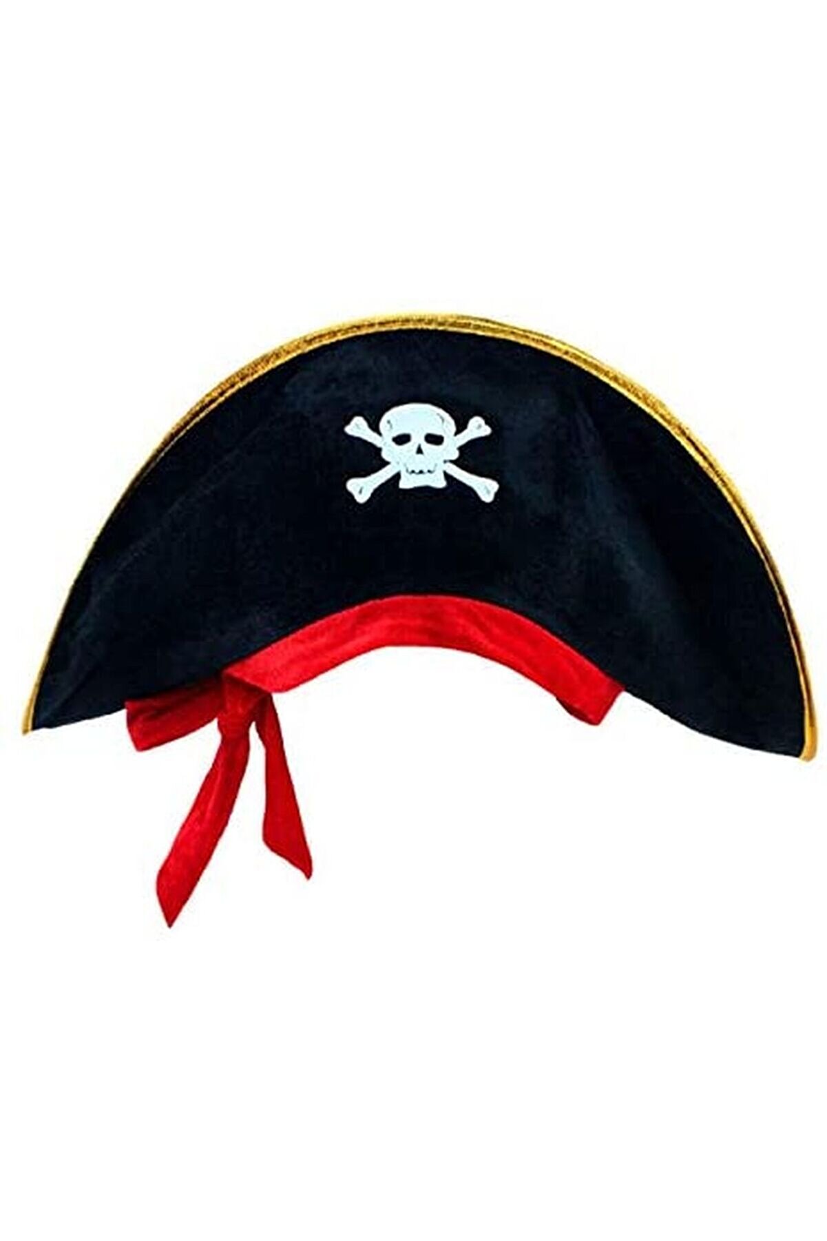 Kaptan Jack Kadi̇fe Çocuk Boy Korsan Şapkası Tdrtr