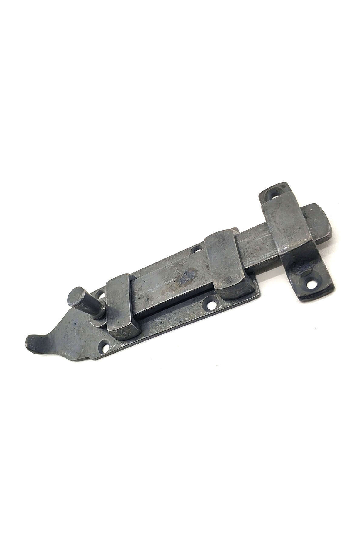 evimdeyokyok Antika Tarz Dekoratif Pirinç Yassı Kapı Sürgüsü - 35x145 Mm, Oksit Tdrtr