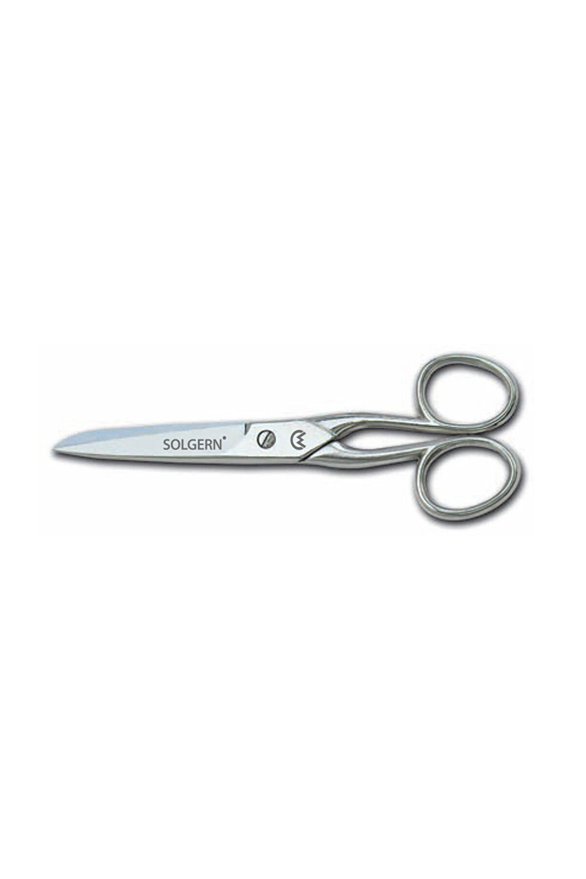 Şener collection Solgern 232-5 İplik ve Kumaş Temizleme Makası No: 5 inç / 12,70 cm - Nikel Kaplama