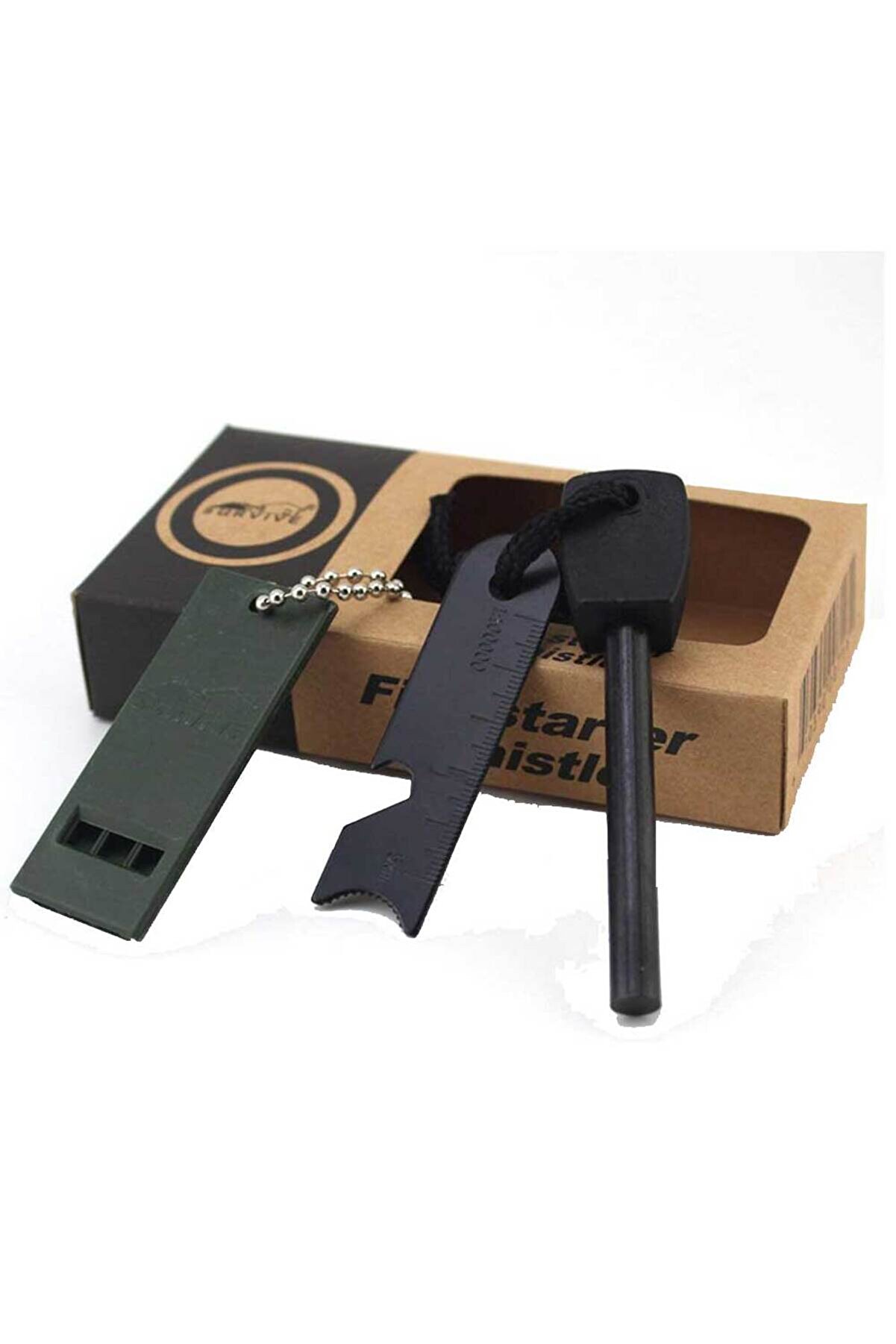 Survi̇ve Magnezyum Çubuğu Ateş Başlatıcı Çakmak Taşı Tdrtr