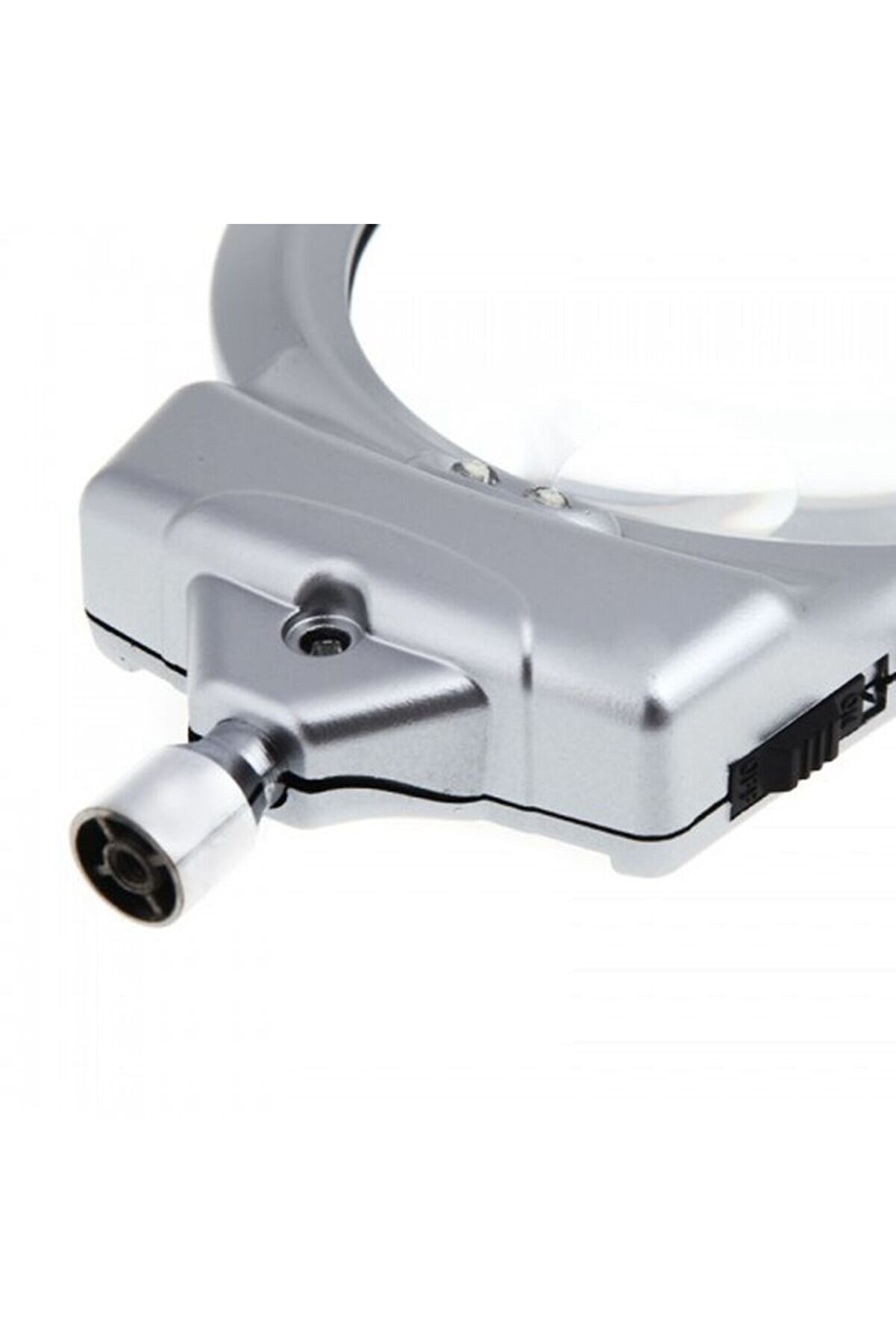 2.5X90 Mm 5X24 Mm Büyüteç Mandallı Metal Hortumlu Masa Üstü Büyüteç Tdrtr