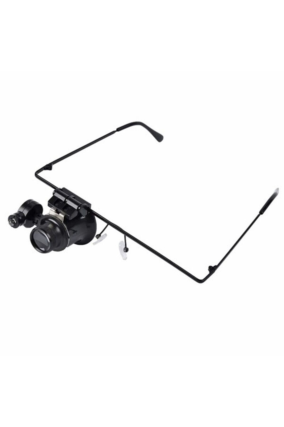 Gözlük Model 20X16Mm Opti̇k Lens Led Işık Monoküler Büyüteç Tdrtr