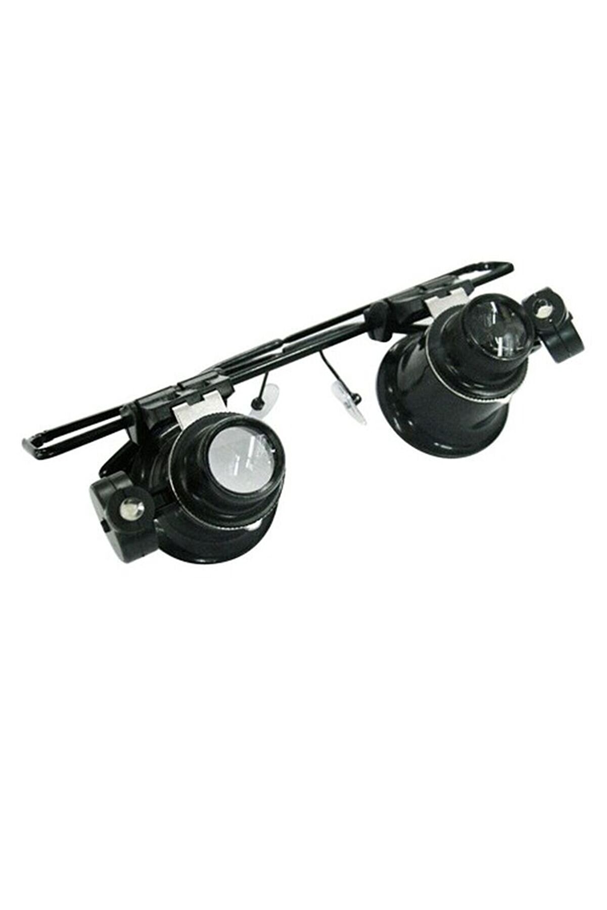 evimdeyokyok Gözlük Model Çıft Led Aydınlatma Saat Onarımı Için Harika Büyüteç Tdrtr