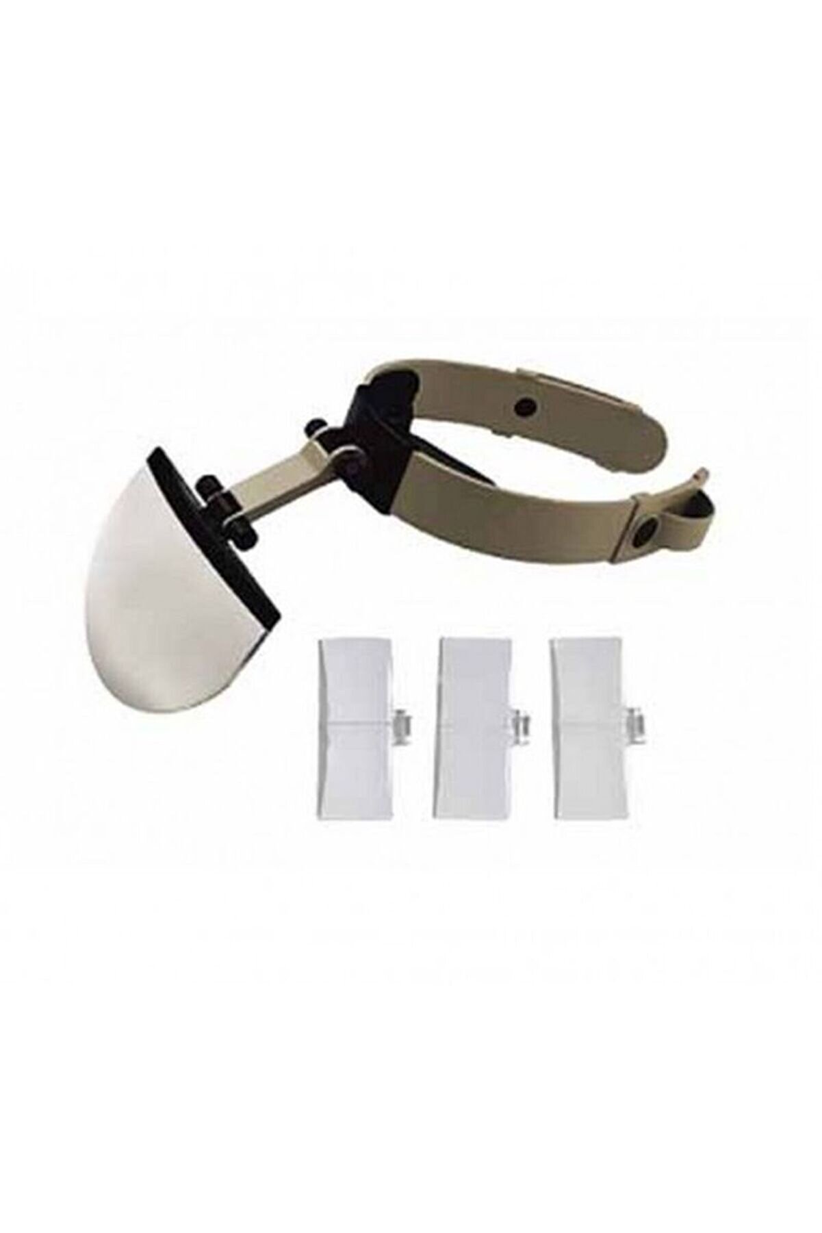 evimdeyokyok Şapka Tip Kask Büyüteç 4 Farklı Büyütme Lensli Büyüteç Tdrtr