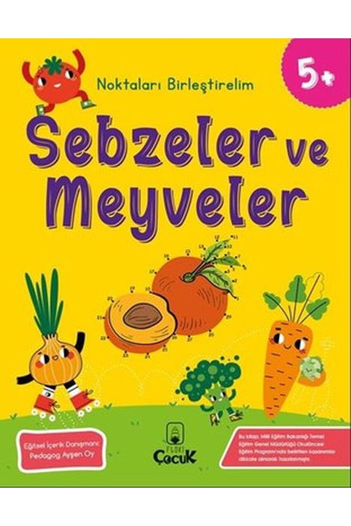 İthaki̇ Yayınları Noktaları Bi̇rleşti̇reli̇m - Sebzeler Ve Meyveler +5 Yaş