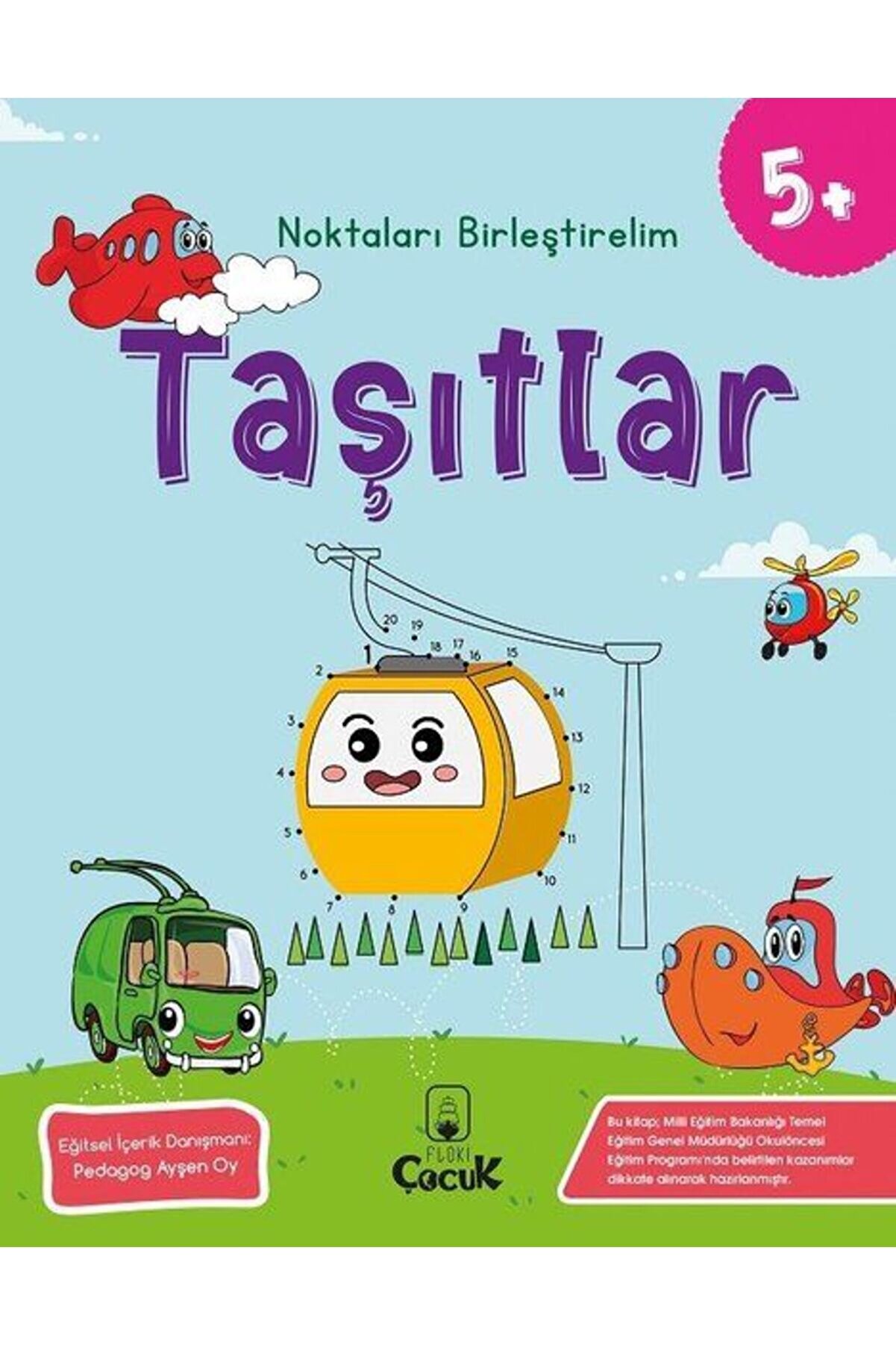 Floki̇ &Ccedil;ocuk Noktaları Bi̇rleşti̇reli̇m Taşıtlar 5 Yaş