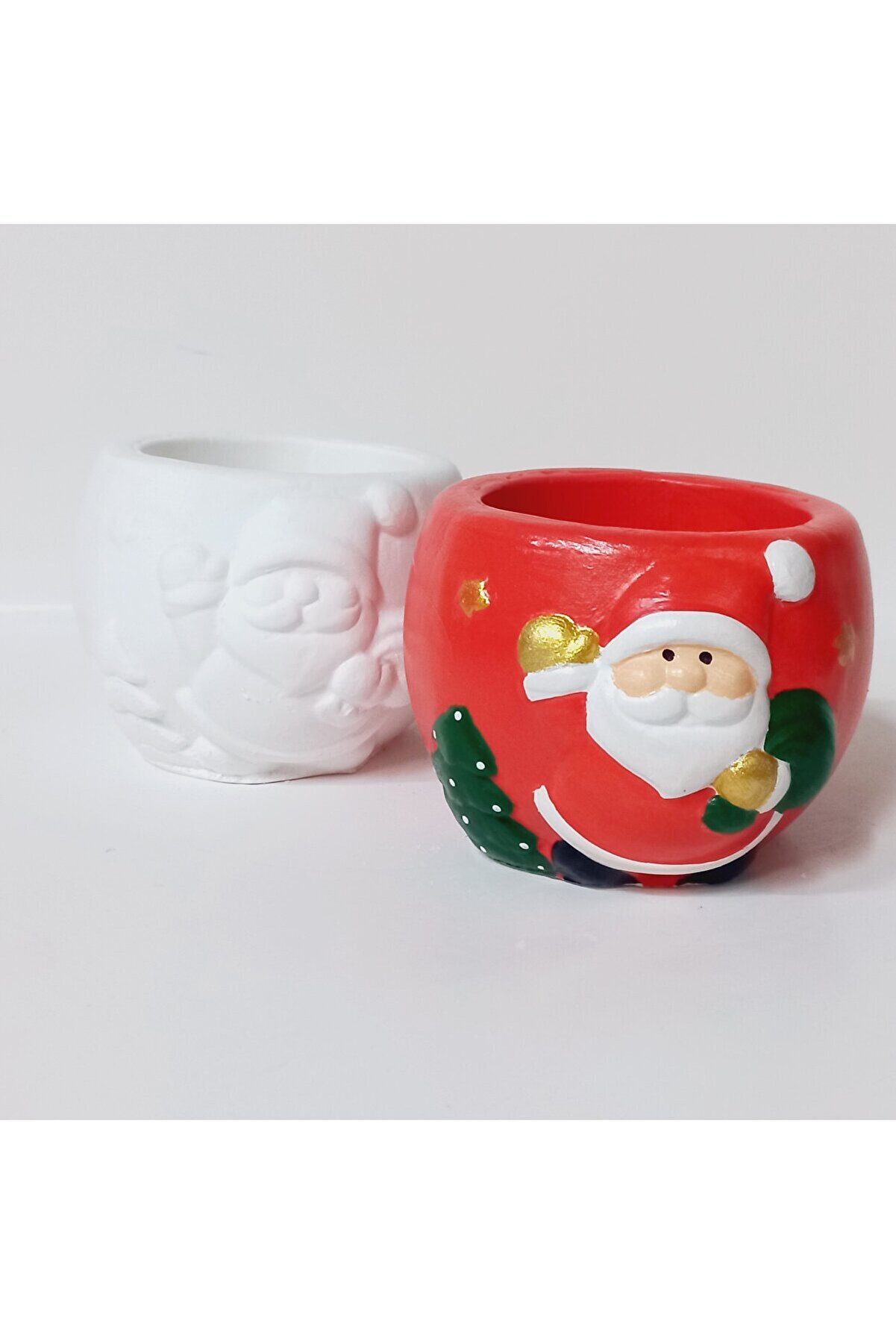 Kalıpcınızburada Kardan Adamlı Saksı Si̇li̇kon Kalıp - K7540