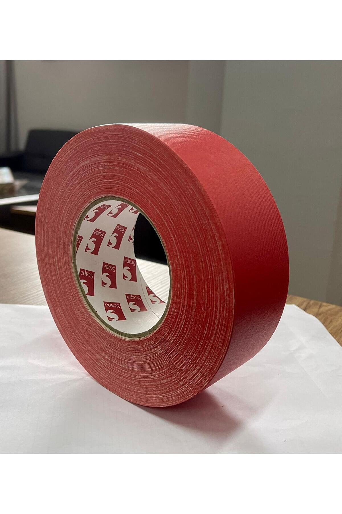 3101 Gaffer Kamera Bandı 50Mmx50Mt Kırmızı Tdrtr