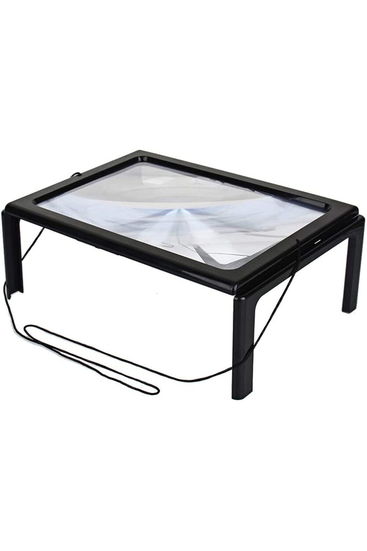 evimdeyokyok Yaşlılar Için A4 Boyutu Masa Tipi Işıklı Okuma Büyüteç Th-275205b Tdrtr