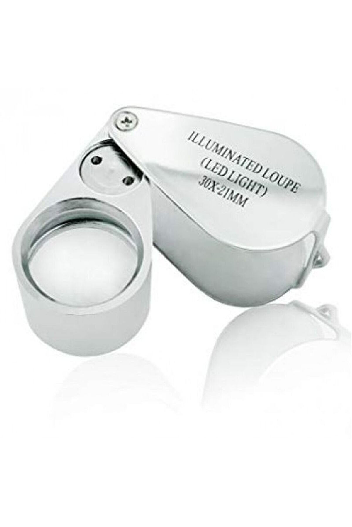 Kontrol Içi̇n Özel Kutulu Metal Işıklı Lup 30X21 Tdrtr