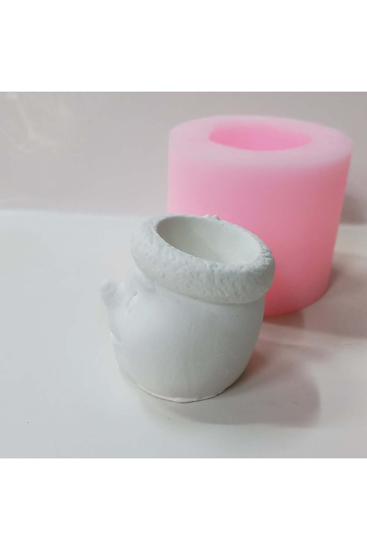 Kalıpcınızburada Kardan Adam Lokumluk Ve Mumluk Si̇li̇kon Kalıp - K7117