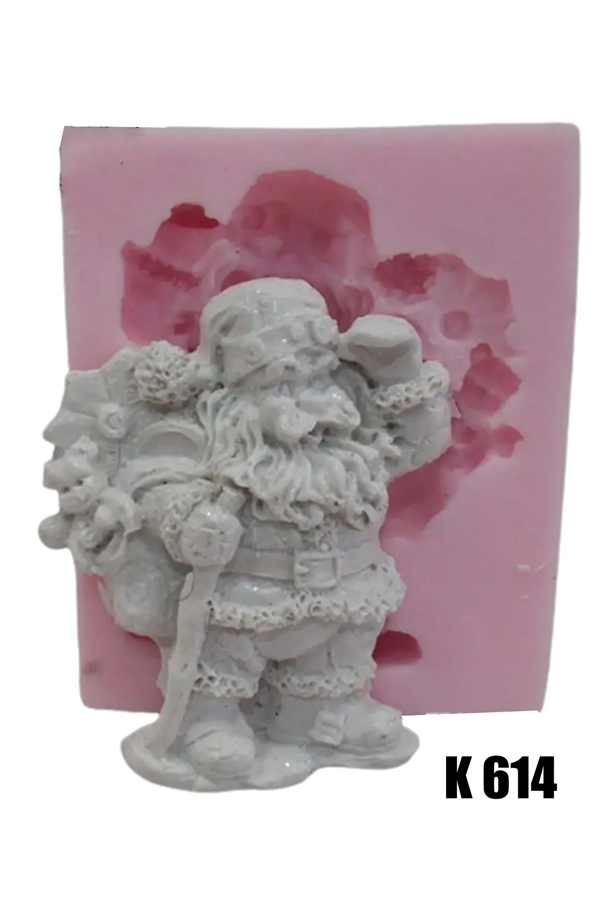 Kalıpcınızburada Noel Baba Si̇li̇kon Kalıp - K614