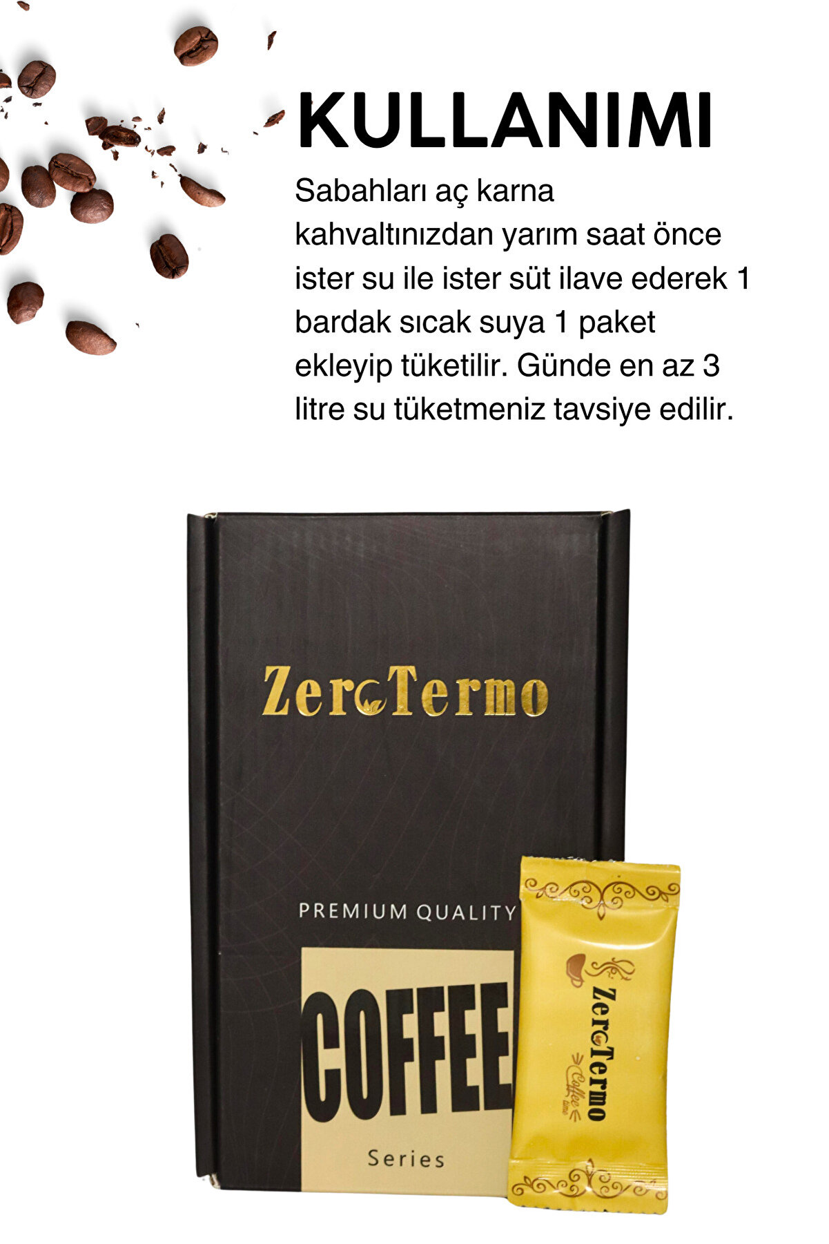 Zerotermo Kahve Premi̇um Quali̇ty Seri̇si̇