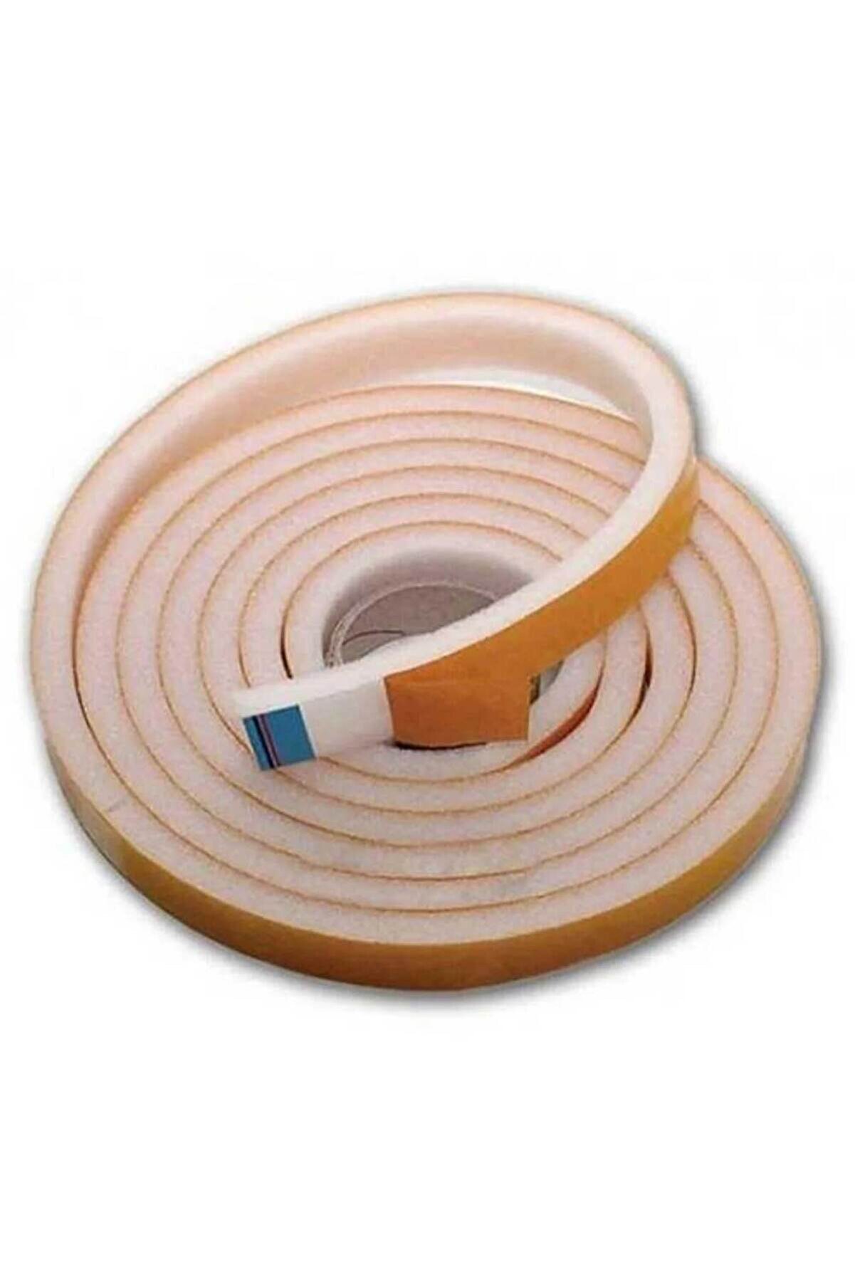 evimdeyokyok 9 Metre Pencere Izolasyon Bandı Yapışkanlı Cam Yalıtım Süngeri Rüzgar Soğuk Kesici Pimapen Fitili