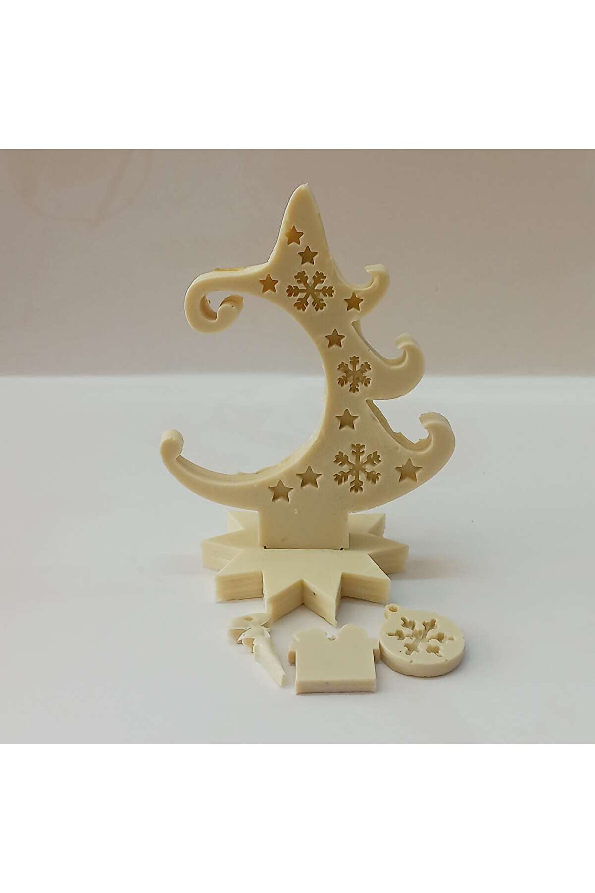 Kalıpcınızburada Noel Ağacı Si̇li̇kon Kalıp - K7257