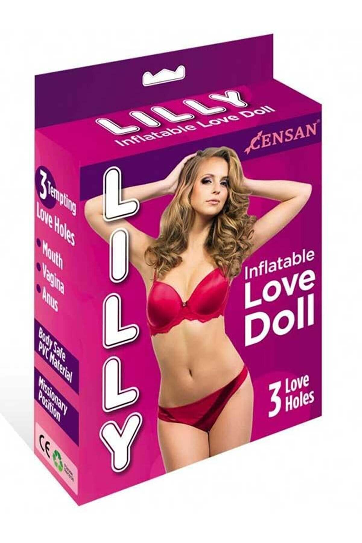 shop Censan Lilly Love Doll 3 İşlevli Şişme Bebek