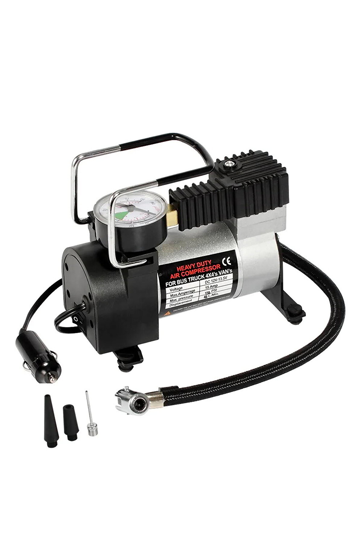 evimdeyokyok 150PSI 35 LPM Oto Lastik Hava Kompresörü KA-737