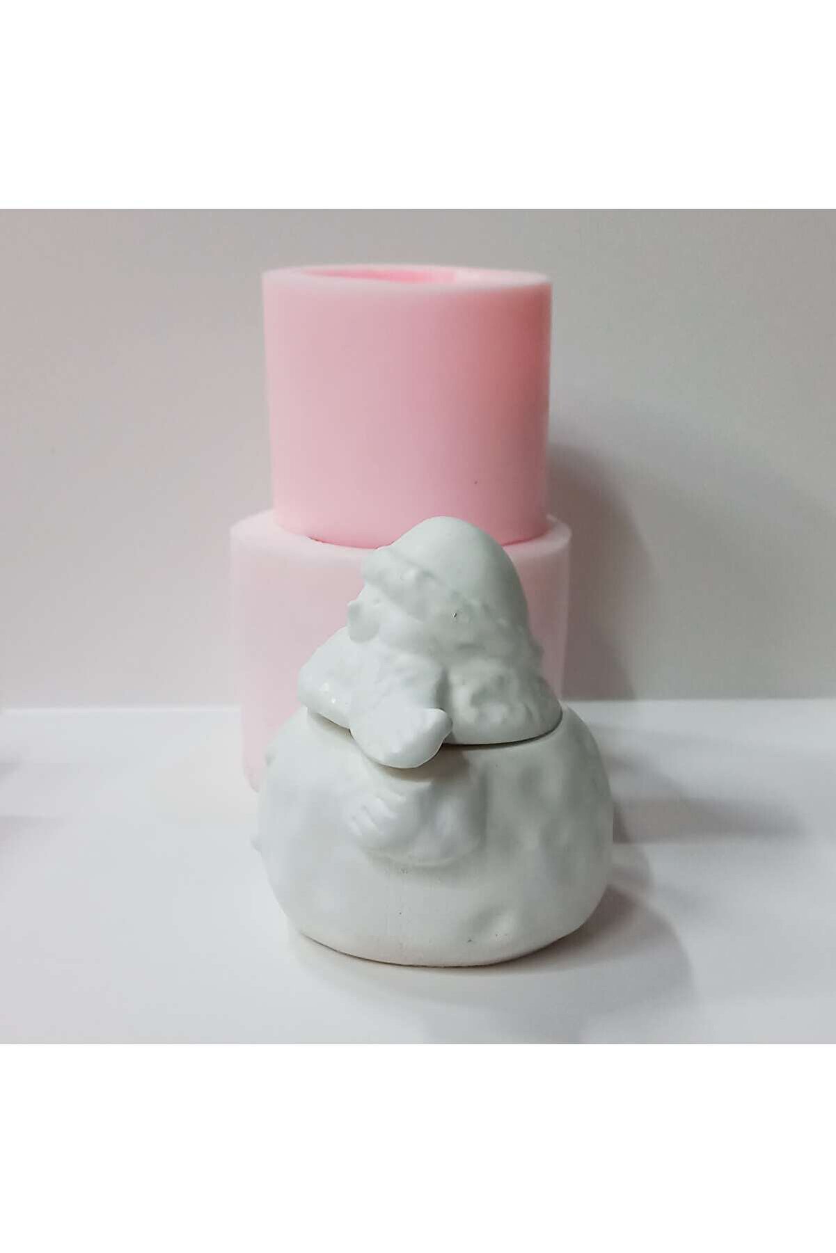 Kalıpcınızburada Kardan Adam Kutu Si̇li̇kon Kalıp - K7662