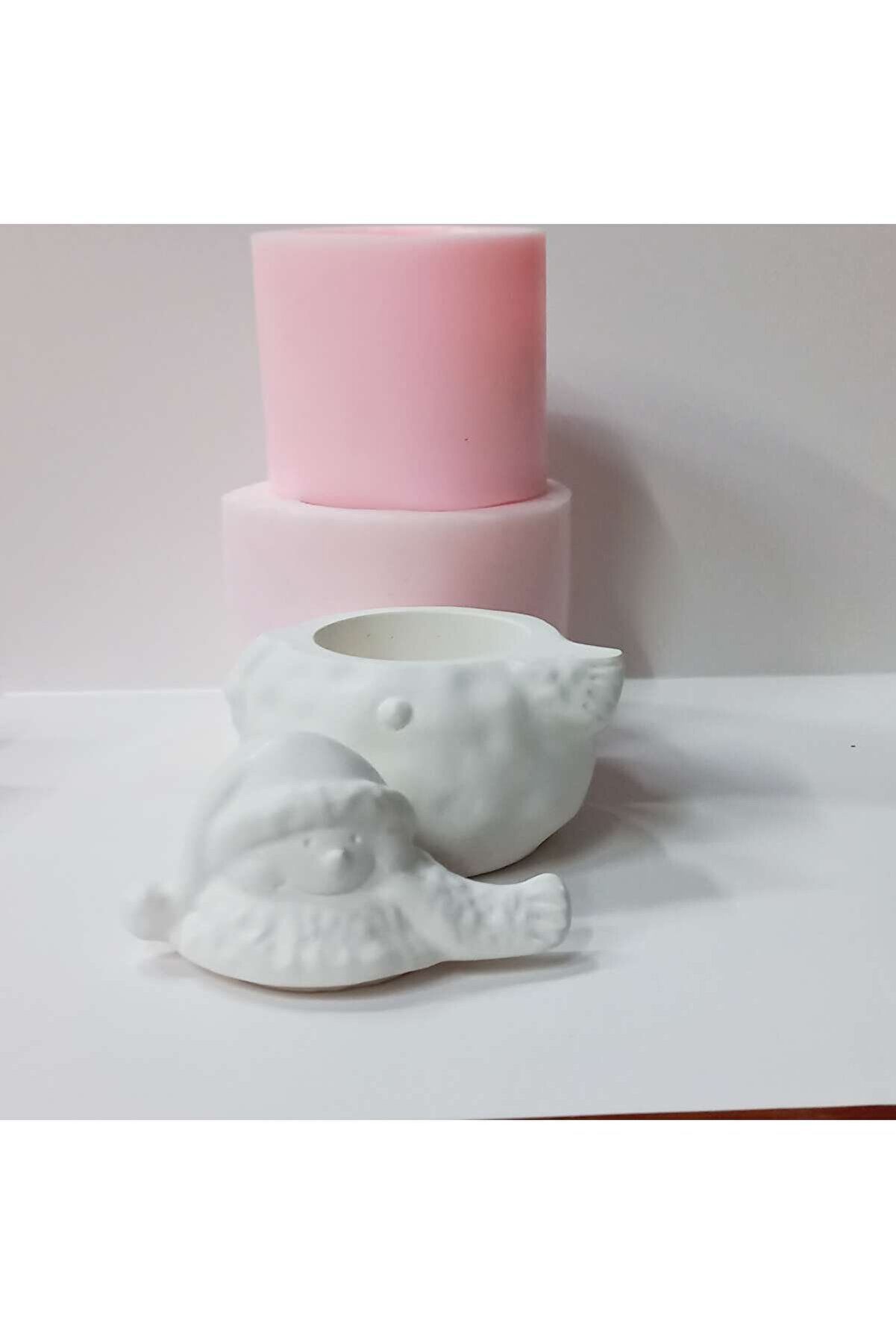 Kalıpcınızburada Kardan Adam Kutu Si̇li̇kon Kalıp - K7662