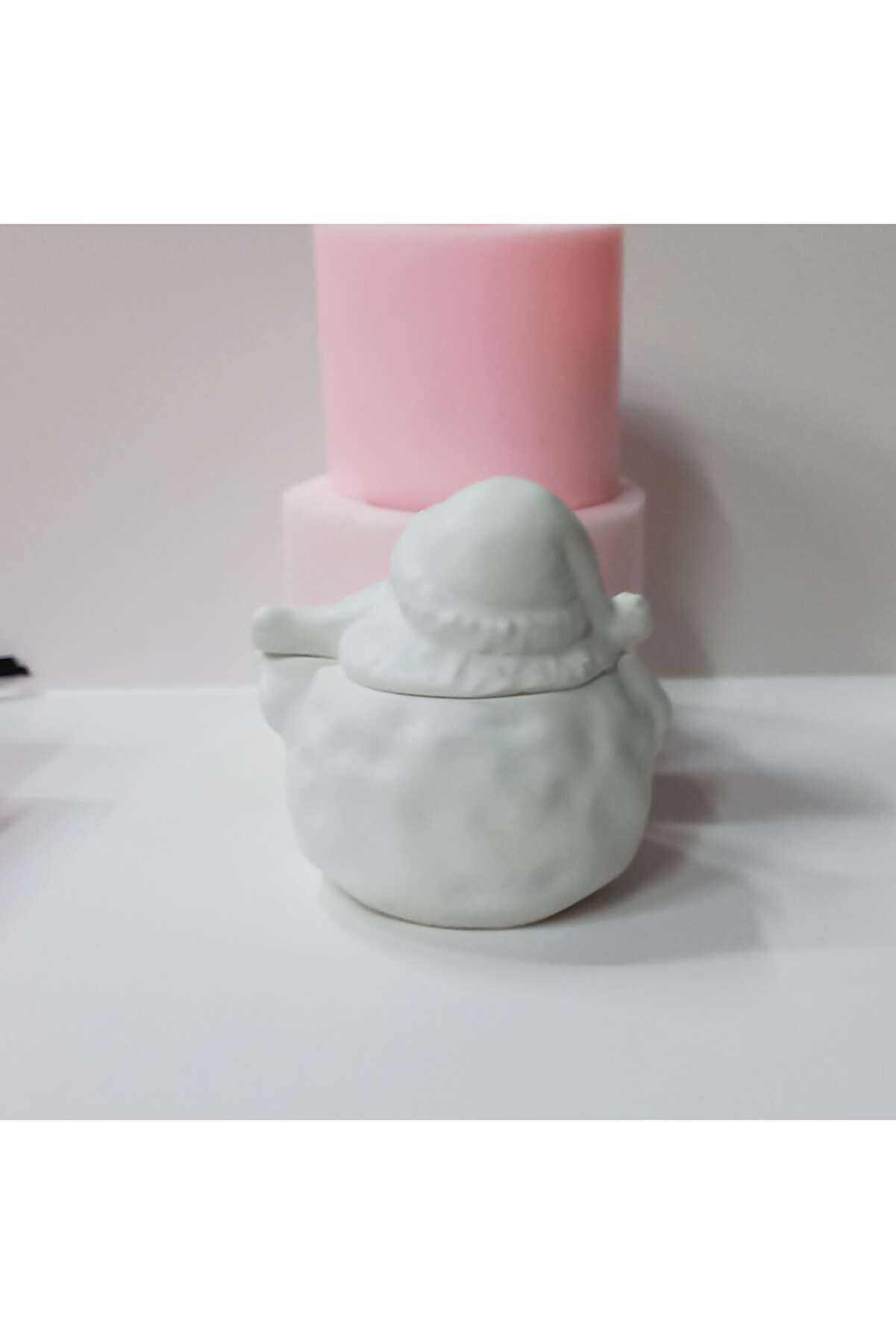 Kalıpcınızburada Kardan Adam Kutu Si̇li̇kon Kalıp - K7662