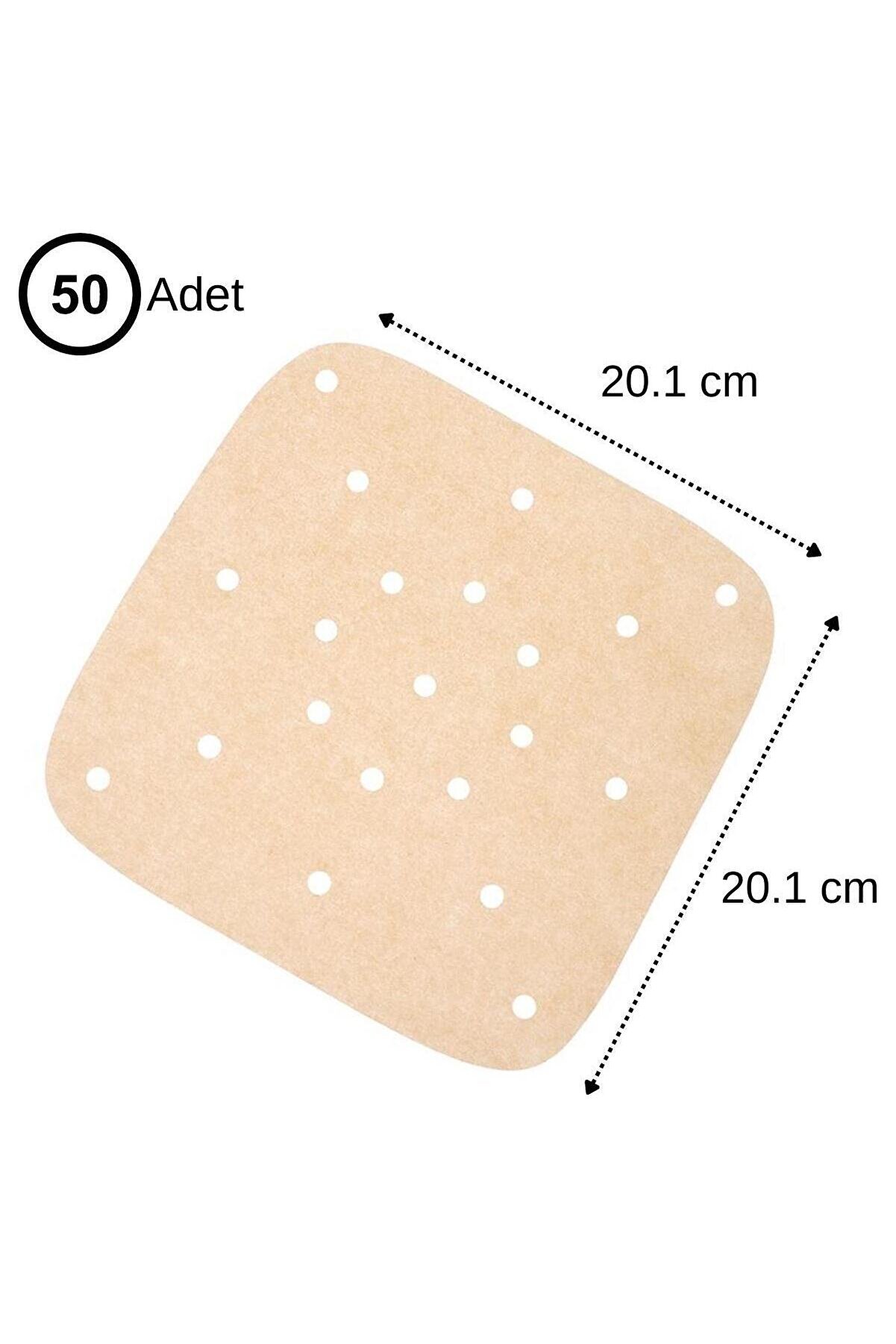 Go İthalat 250 Adet Ai̇r Fryer Pi̇şi̇rme Kağıdı Tek Kullanımlık Hava Fri̇t&ouml;z Yağ Ge&ccedil;i̇rmez Yapışmaz