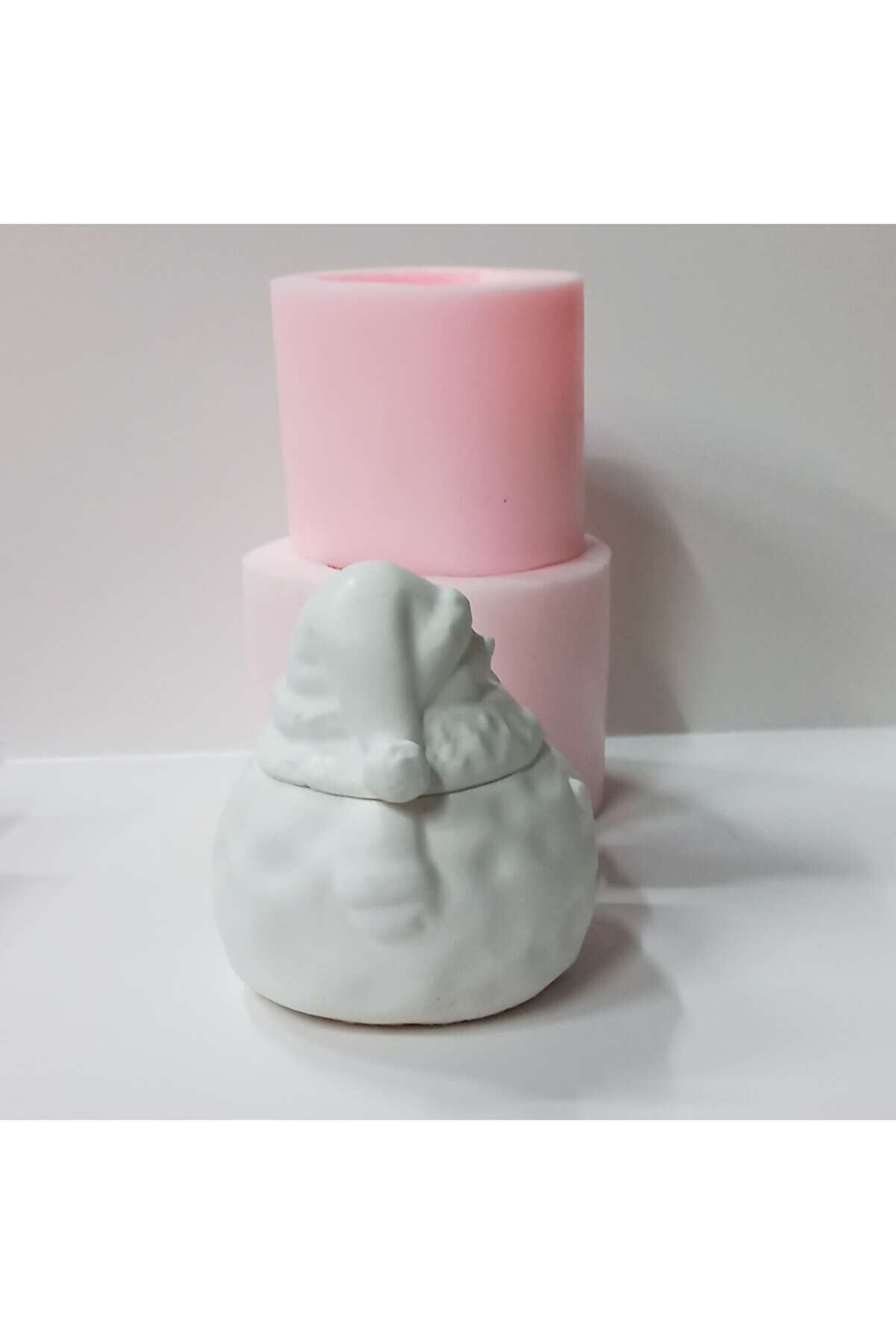 Kalıpcınızburada Kardan Adam Kutu Si̇li̇kon Kalıp - K7662