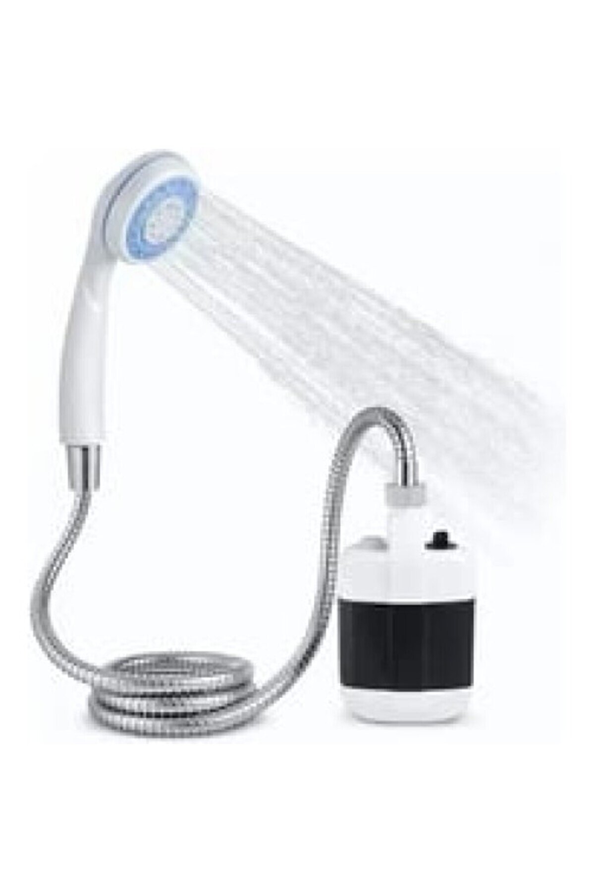 Taşınabi̇li̇r Şarjlı Seyyar Duş Seti̇ ( Pompa - Hortum - Duş Başlığı )