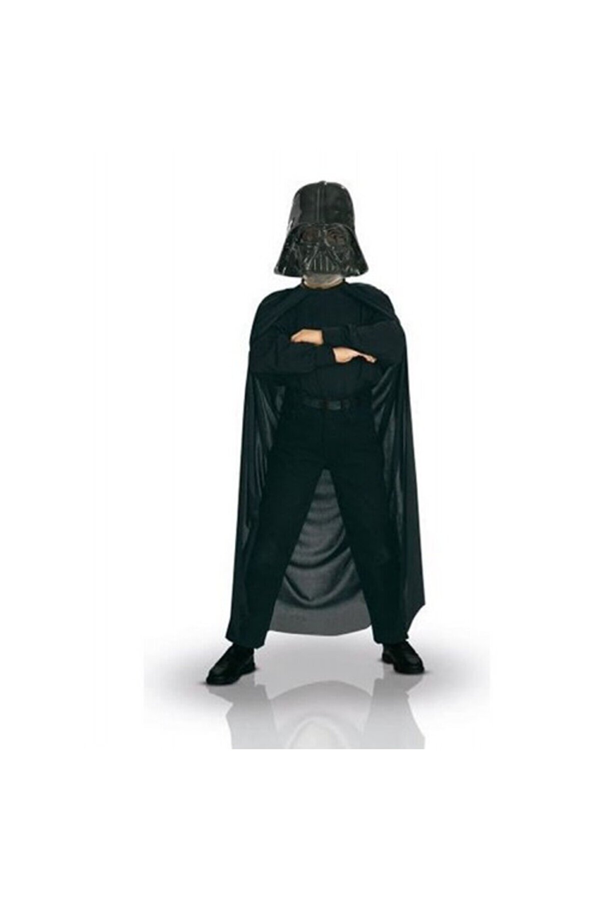 Çocuk Boy Darth Vader Maskesi̇ Ve Peleri̇n Seti̇