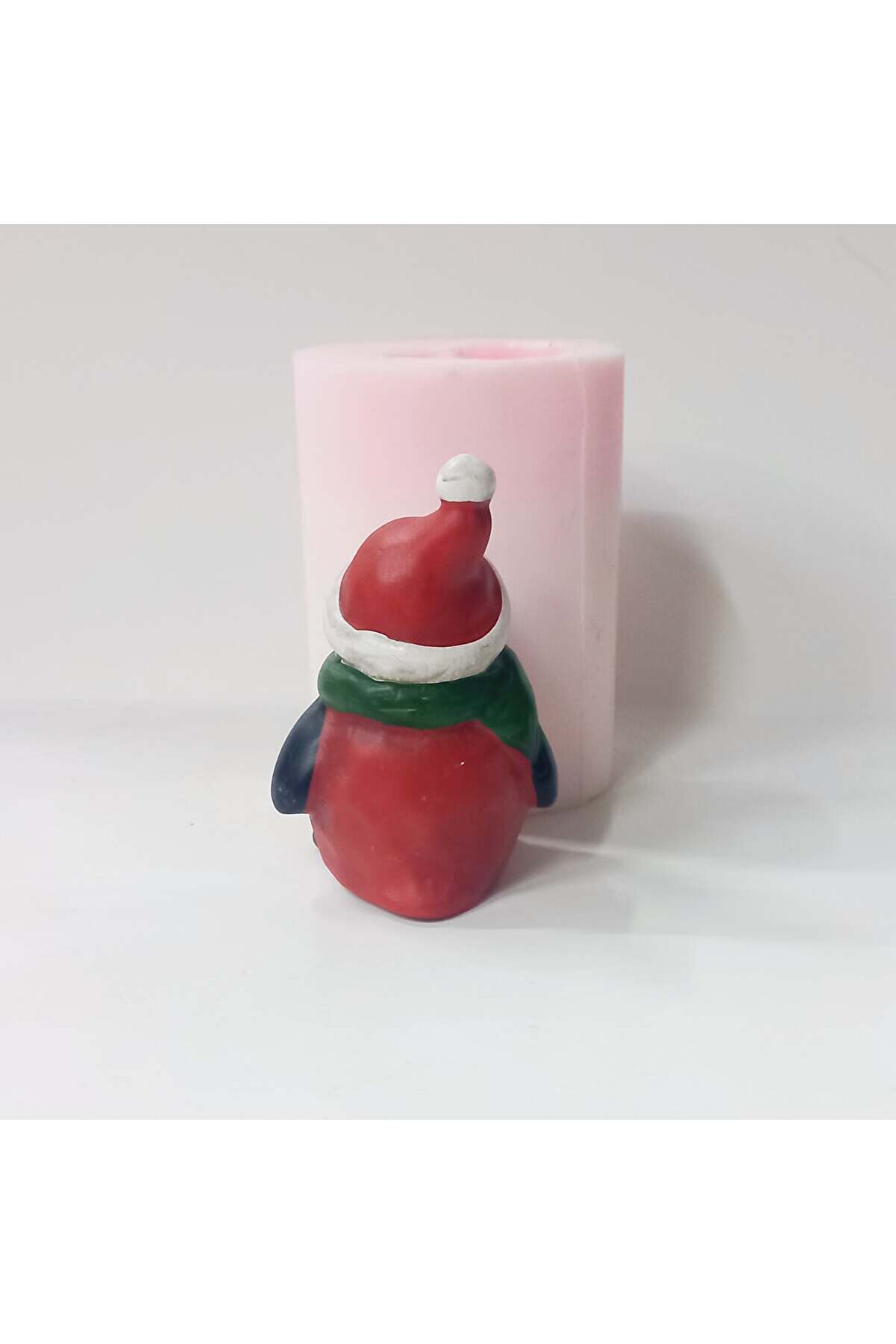 Kalıpcınızburada Penguen Noel Bi̇blo  Si̇li̇kon Kalıp - K7683