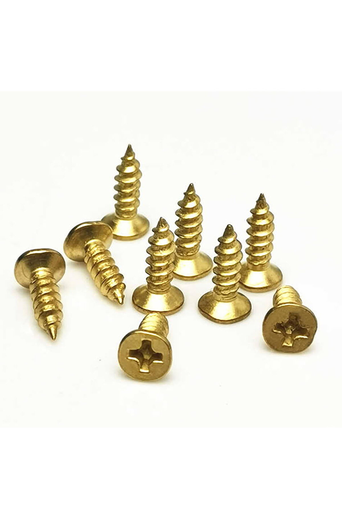 evimdeyokyok Klips, Menteşe, Ayak, Ysb Sac Vidası - 2,9x9,5mm Sarı, 1000 Adet