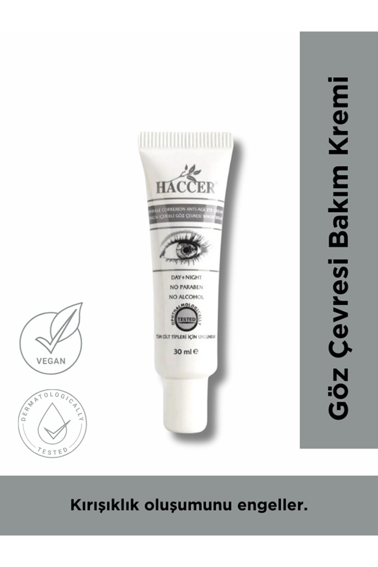 Haccer Göz Çevresi Bakım Kremi 30ml