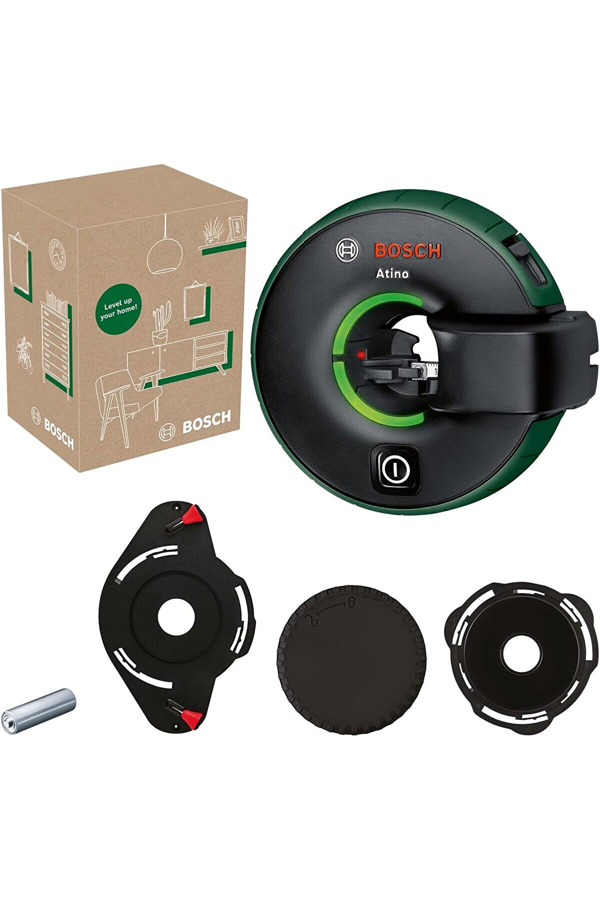 STOREMAX ynsShoping & Atino Çizgi (2,2 m Çalışma Alanı, +- 0,3°, 1 x AA Pil, 1 x Jel Pedi, Jel Pedi Koruma Ka