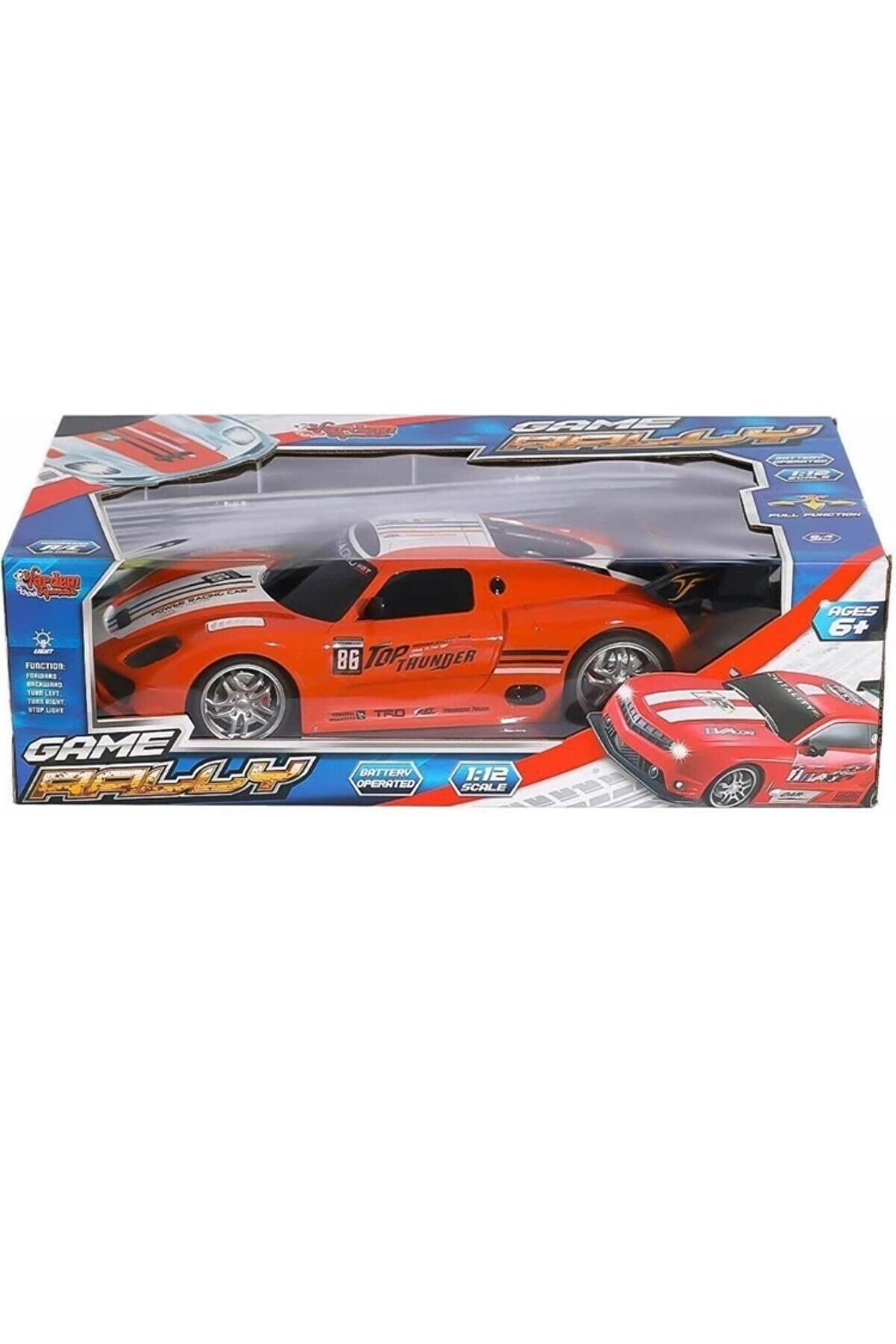 MİNİKSENKİDS Mt1100-mt1200 Game Rally 2.4 Ghz Şarjlı Işıklı Uzaktan Kumandalı Araba 1:12