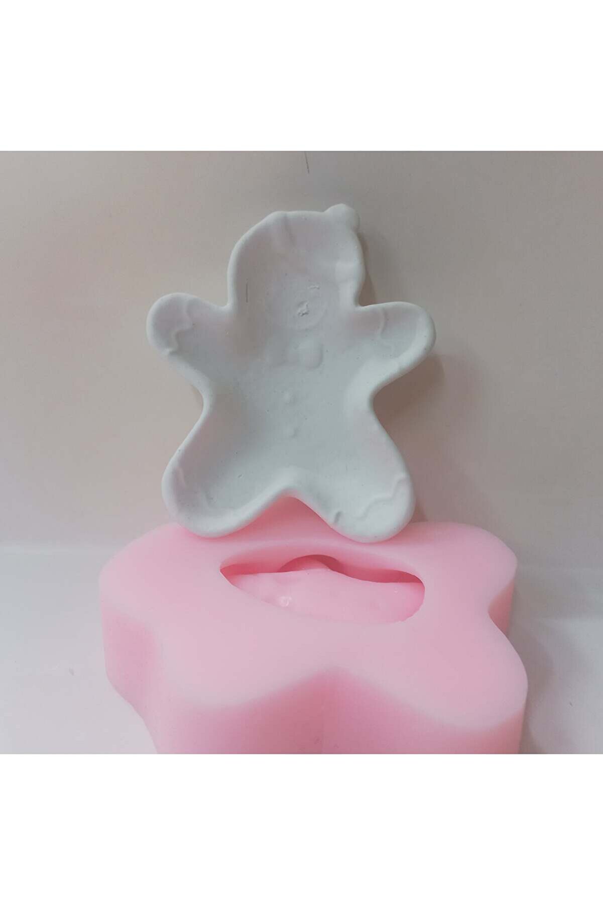 Kalıpcınızburada Kurabi̇ye Aadm Tabak Si̇li̇kon Kalıp -K7694