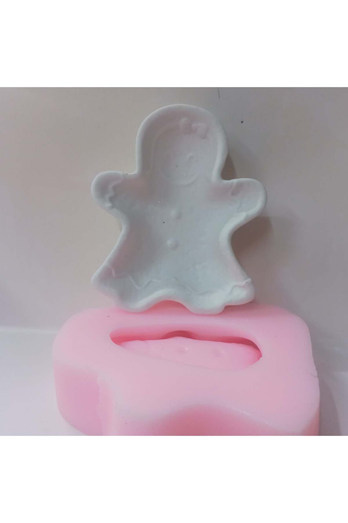 Kalıpcınızburada Kurabi̇ye Kız Tabak Si̇li̇kon Kalıp