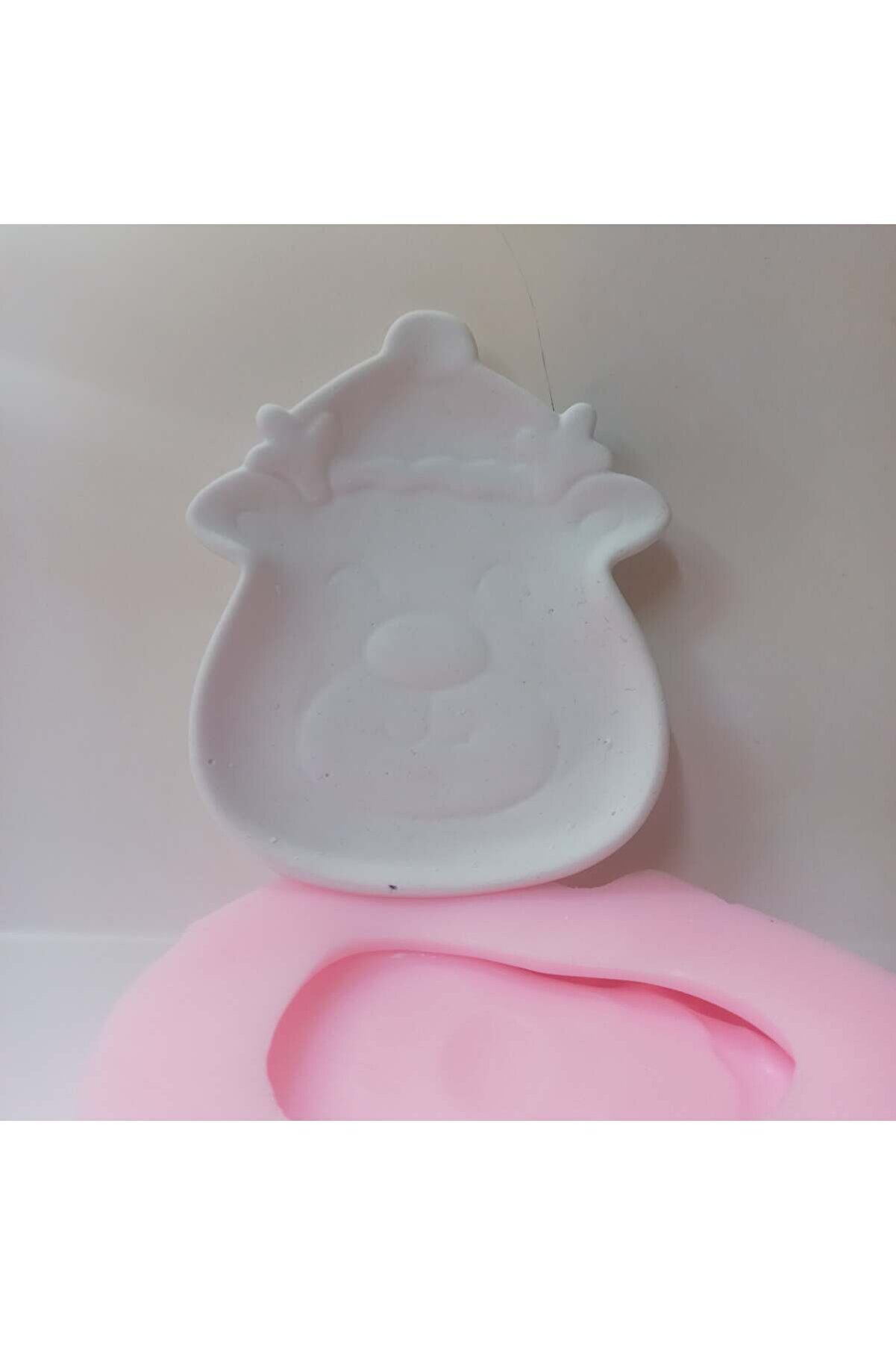 Kalıpcınızburada Geyi̇k Tabak Si̇li̇kon Kalıp -K7689