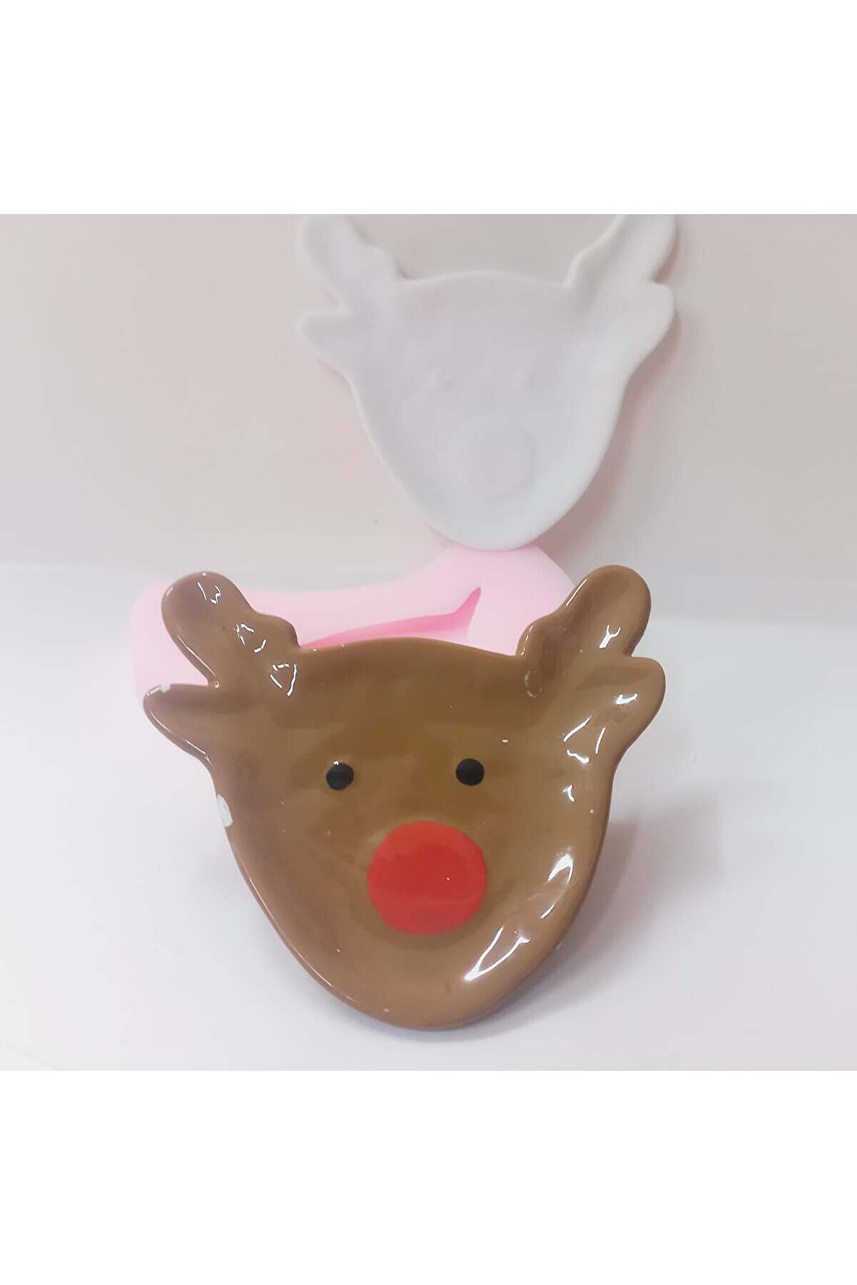 Kalıpcınızburada Geyi̇k Tabak Si̇li̇kon Kalıp -K7691