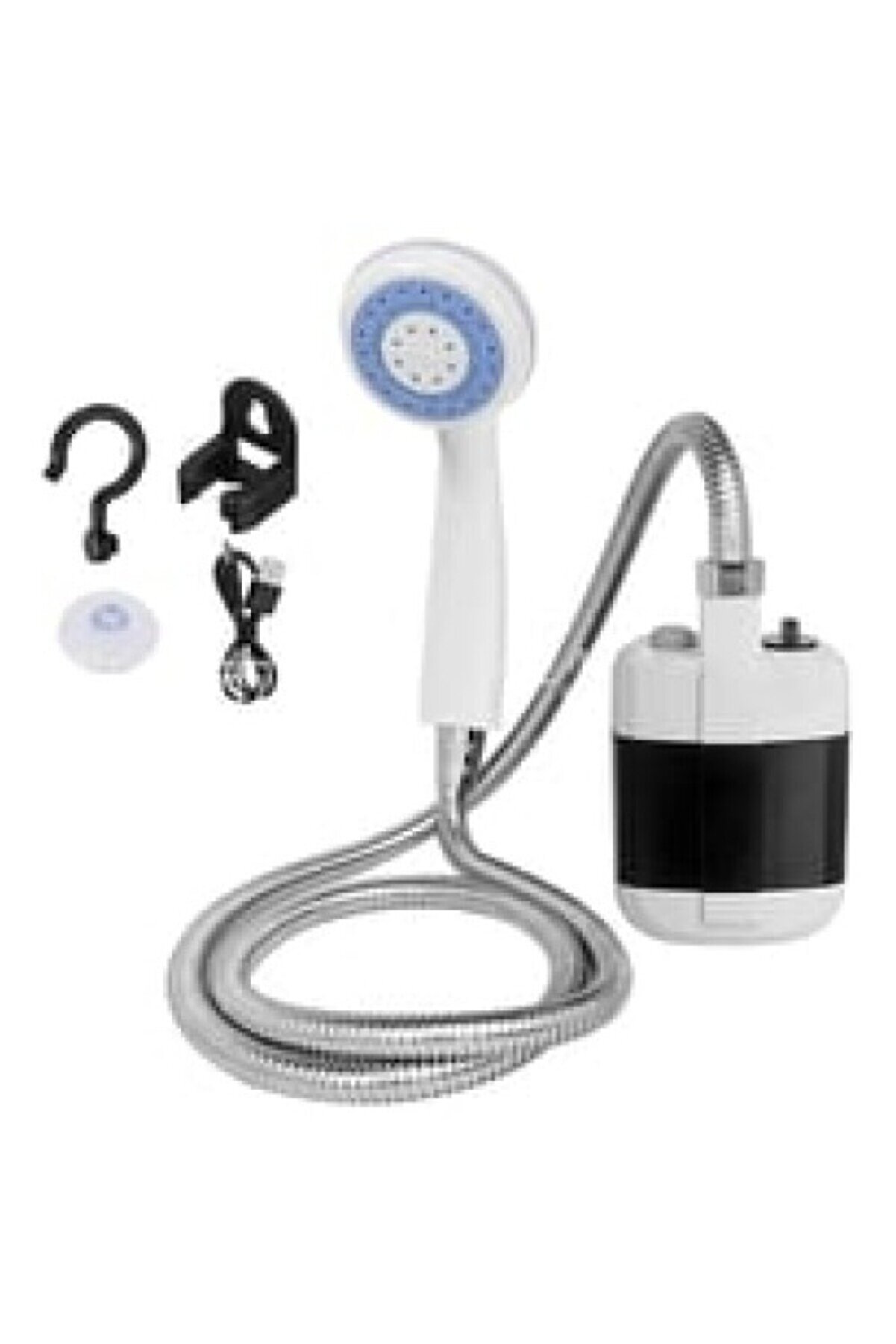 evimdeyokyok Taşınabilir Duş Seti – Pompalı ve Şarjlı