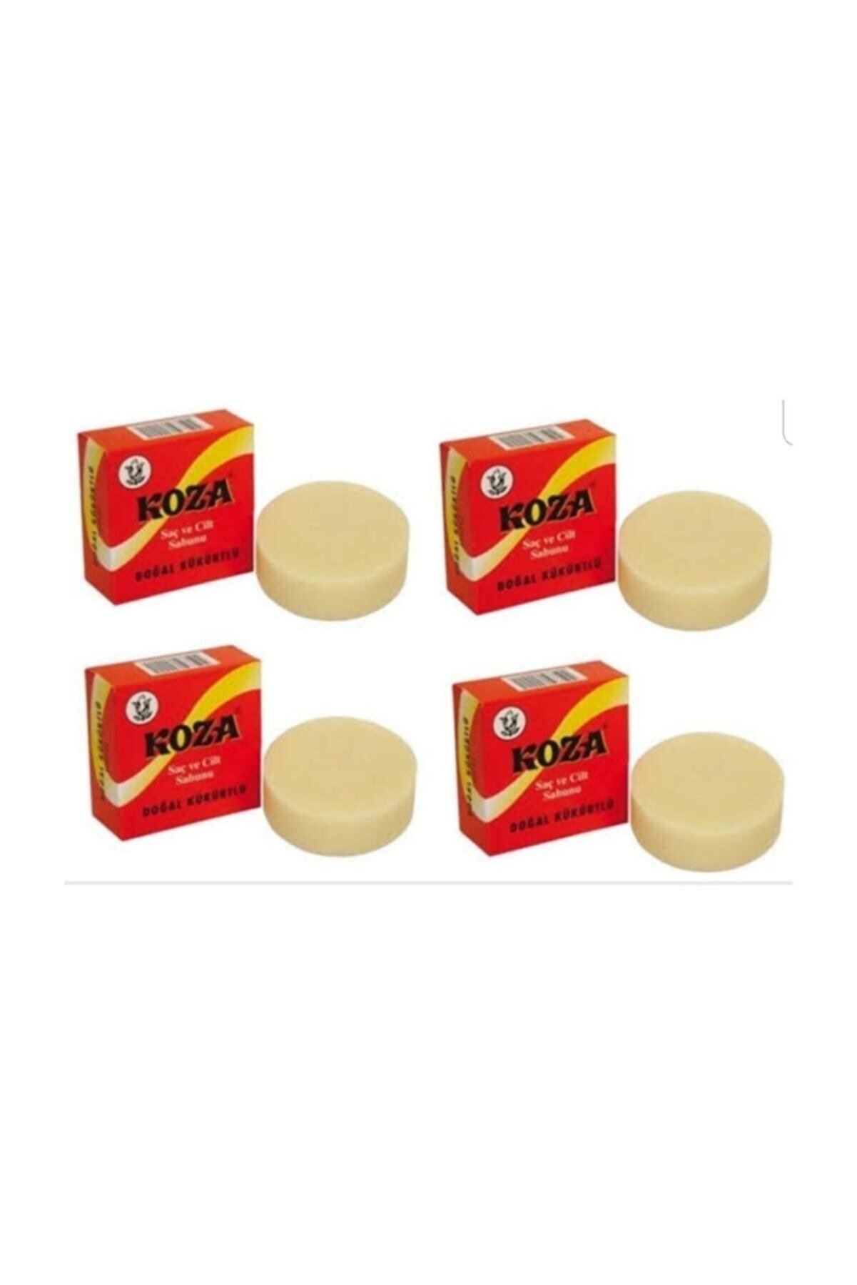 Koza Sabun 100 gr Doğal Kükürtlü X 4 Adet