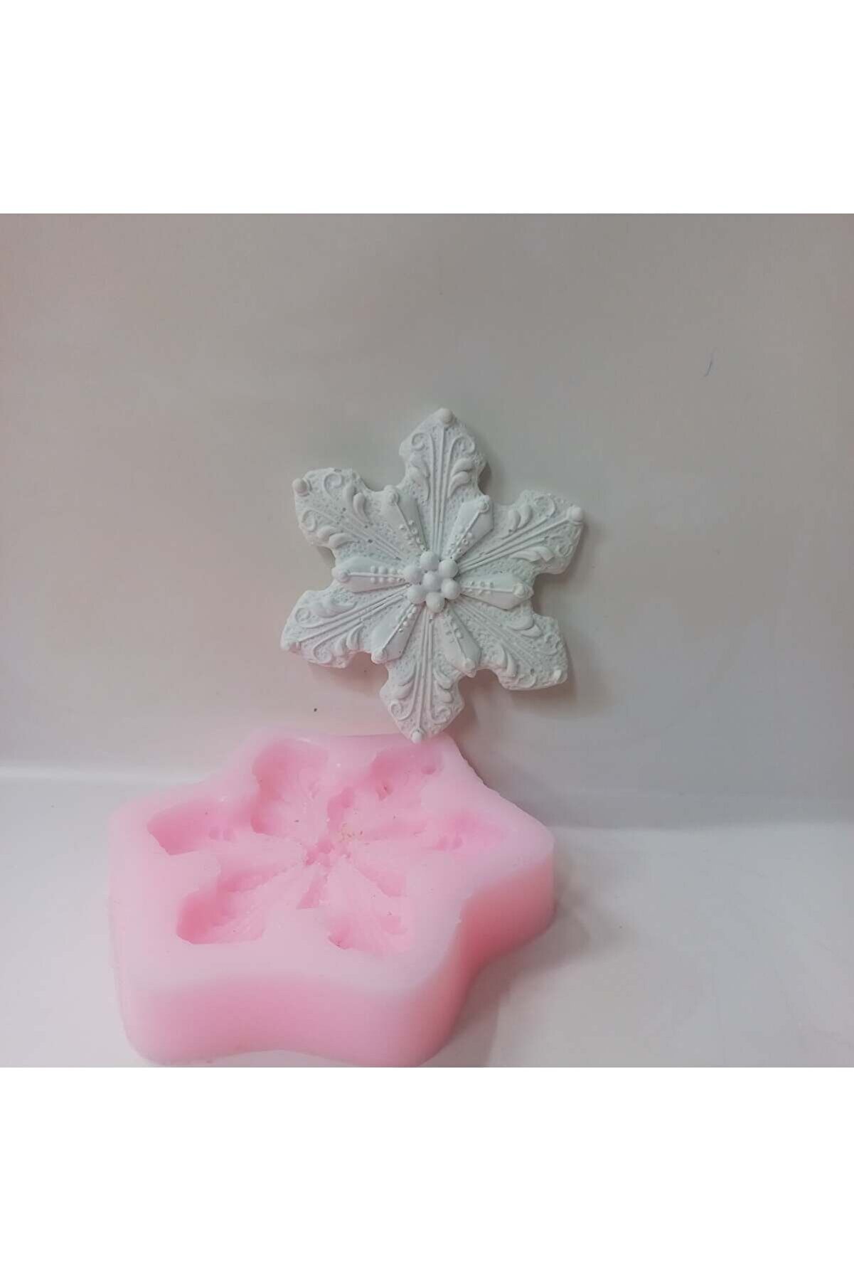 Kalıpcınızburada Kar Tanesi̇ Si̇li̇kon Kalıp-K7703