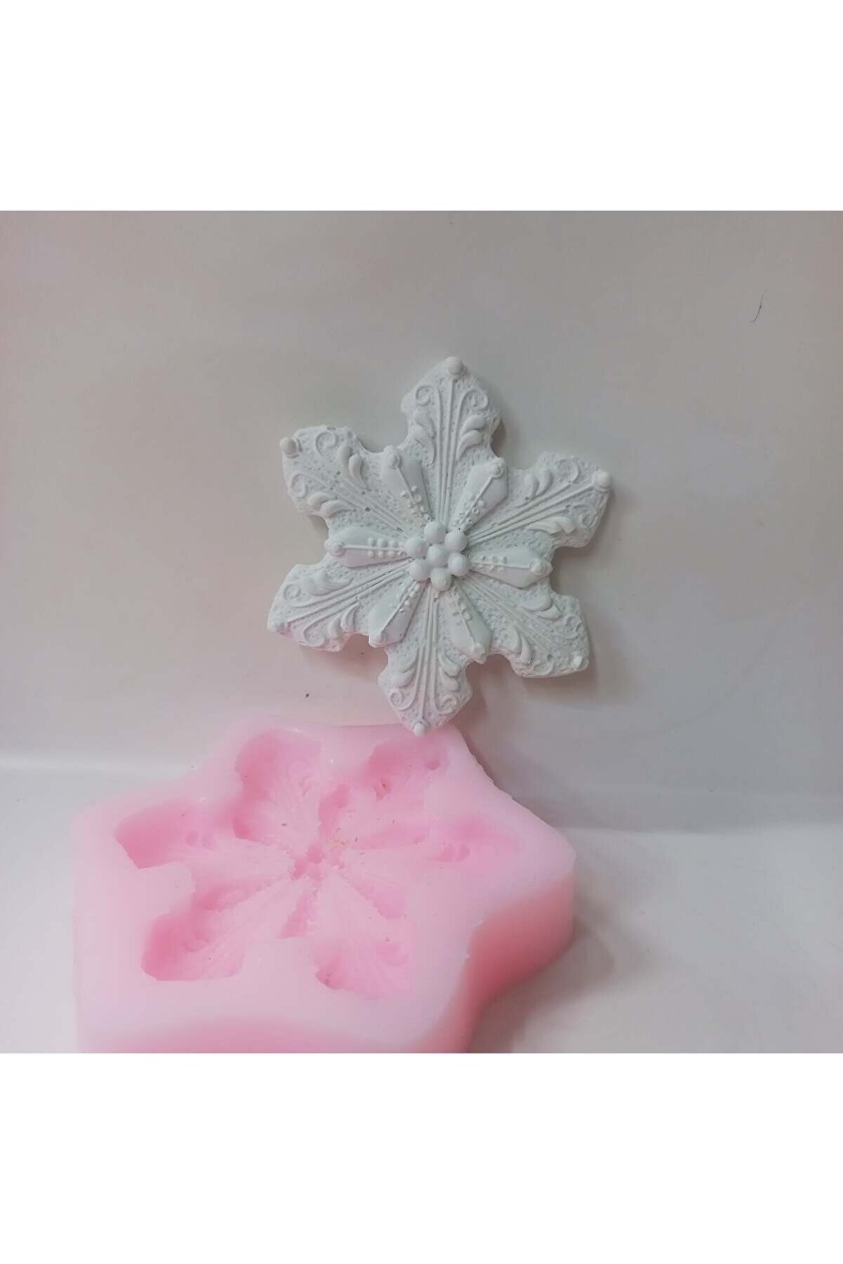 Kalıpcınızburada Kar Tanesi̇ Si̇li̇kon Kalıp-K7703