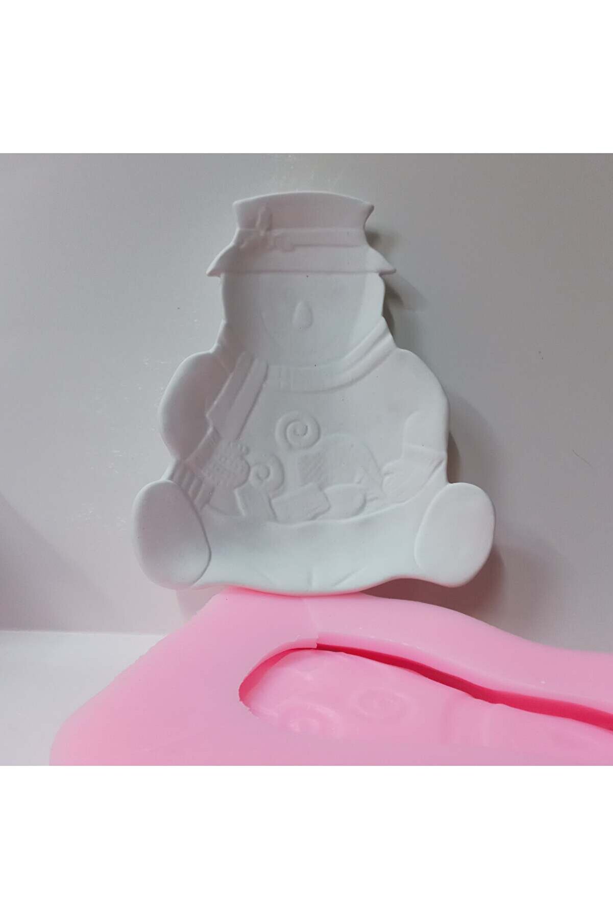 Kalıpcınızburada Kardan Adam Tabak Si̇li̇kon Kalıp -K7673