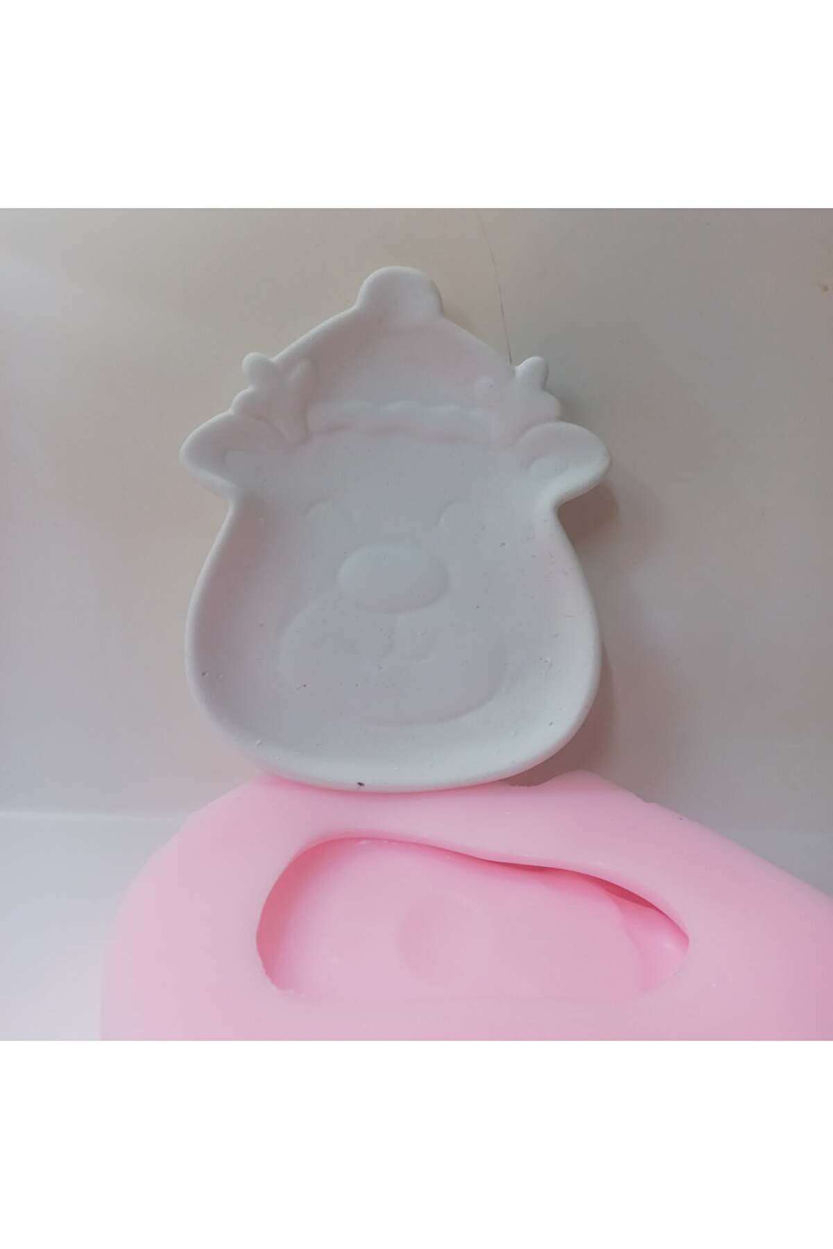 Kalıpcınızburada Geyi̇k Tabak Si̇li̇kon Kalıp -K7689