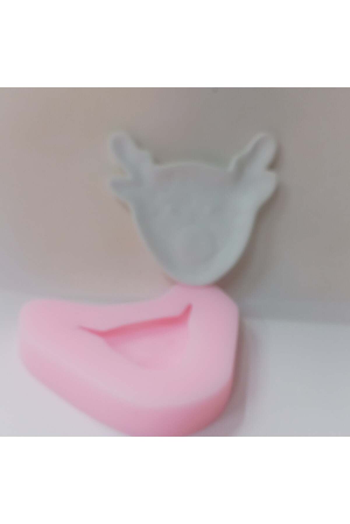 Kalıpcınızburada Geyi̇k Tabak Si̇li̇kon Kalıp -K7691