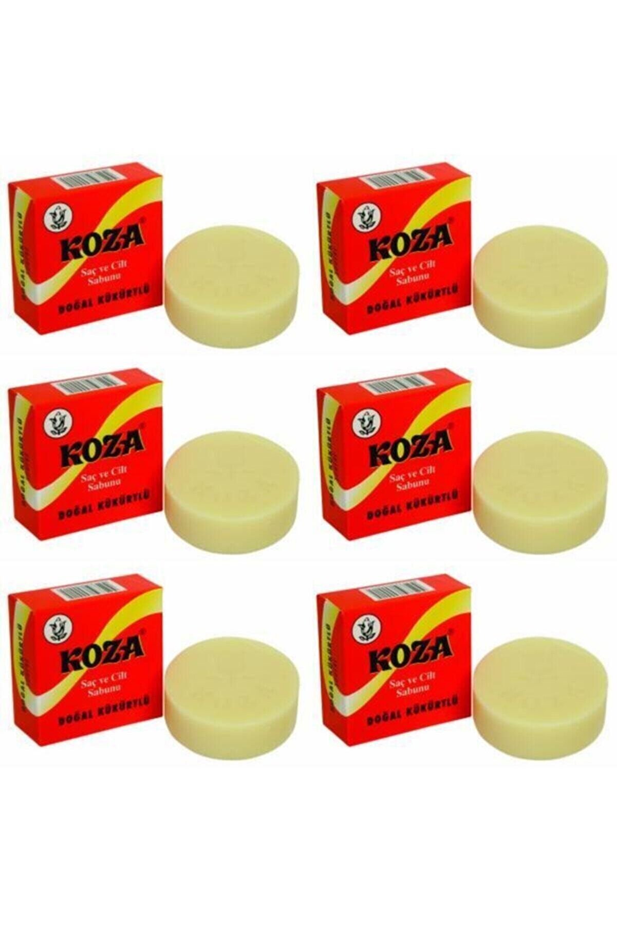 Koza Sabun Sabun 100 gr Doğal Kükürtlü x6 Adet