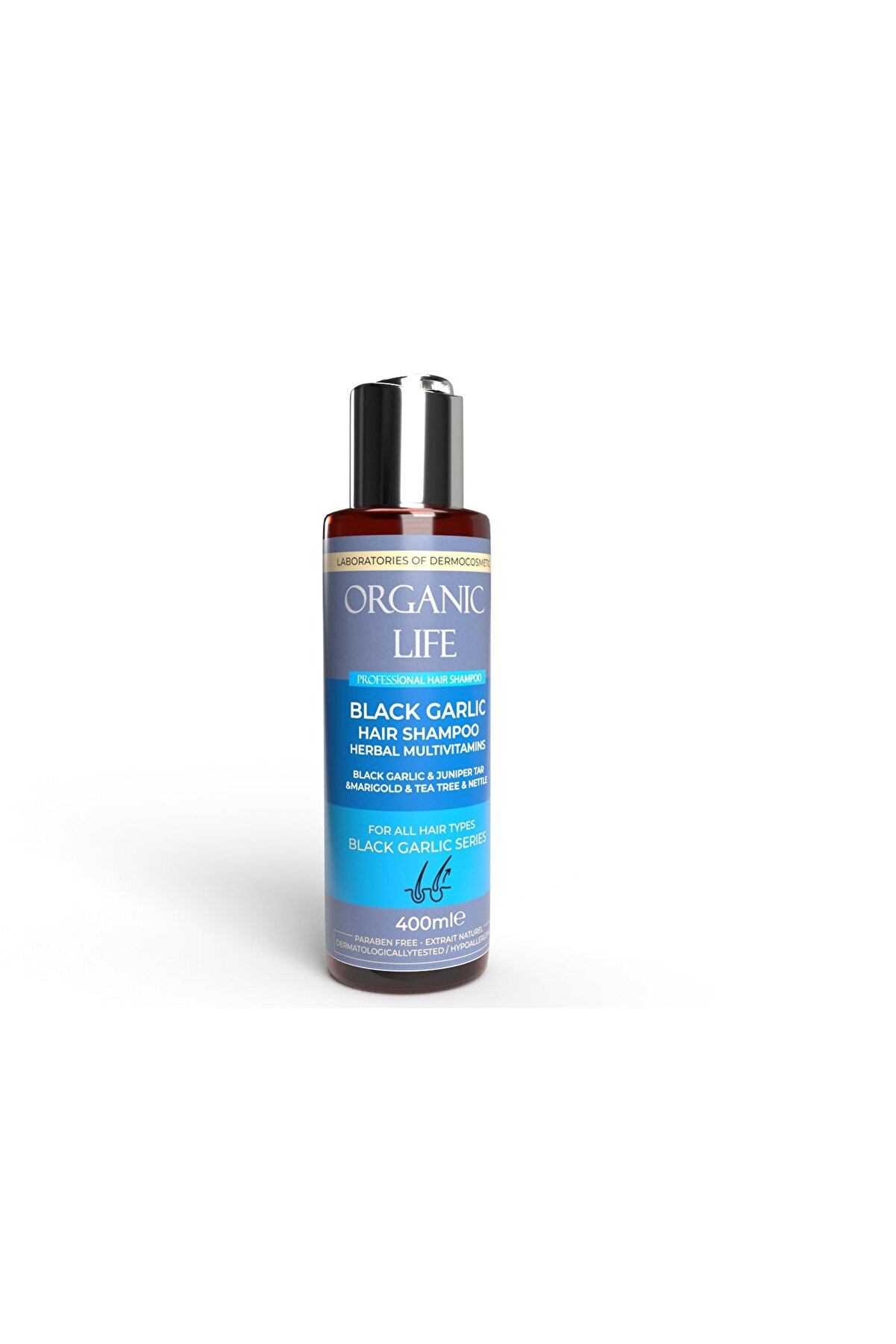 Si̇yah Sarımsak Şampuanı 2 Adet Black Garli̇c Hai̇r Shampoo 400 Ml