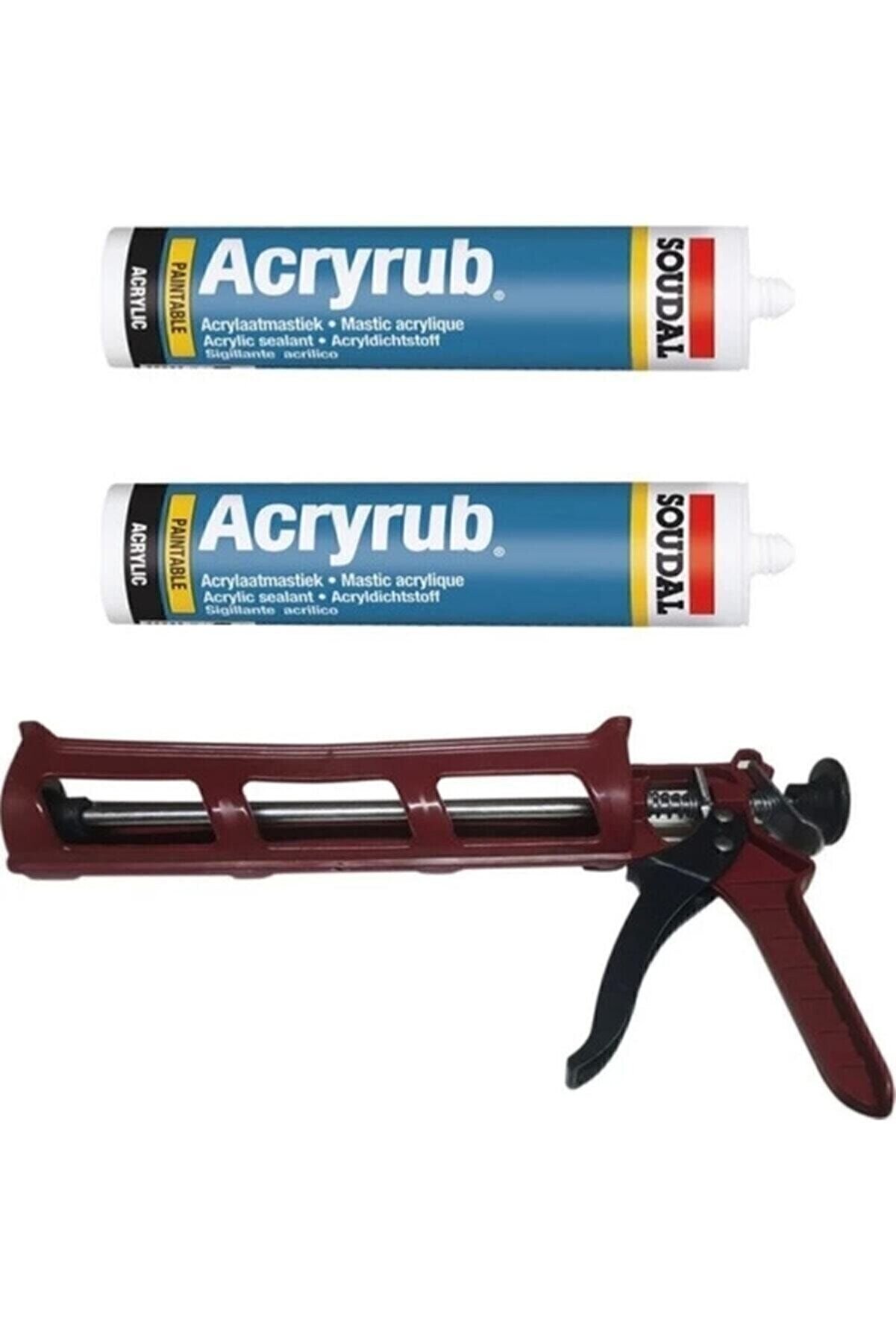 Soudal Mastik 500 ml 2'li Plastik Tabancası