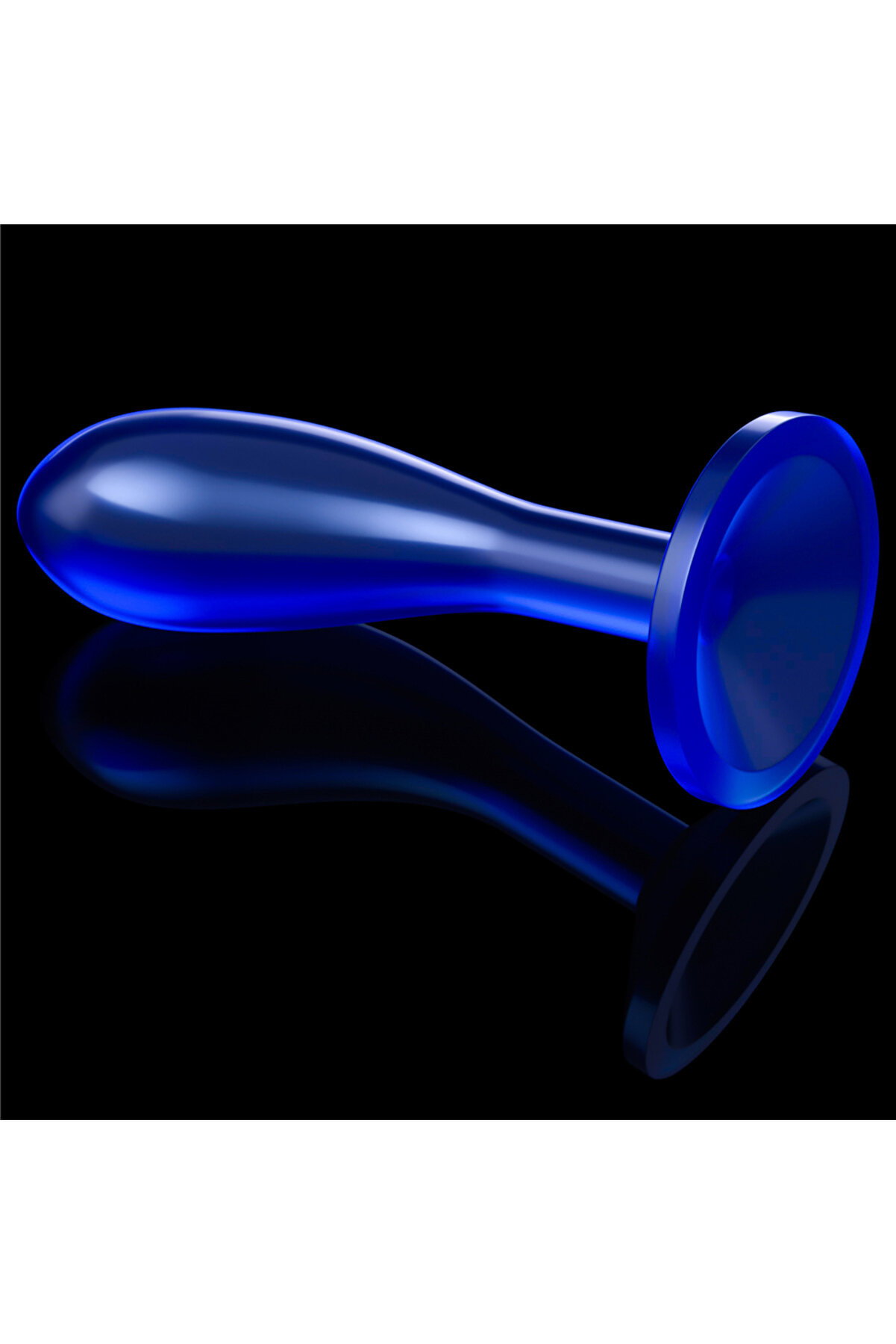 Meyrabest Lovetoy Flawless Clear Prostate Plug 6.0   Blue Butt Plug