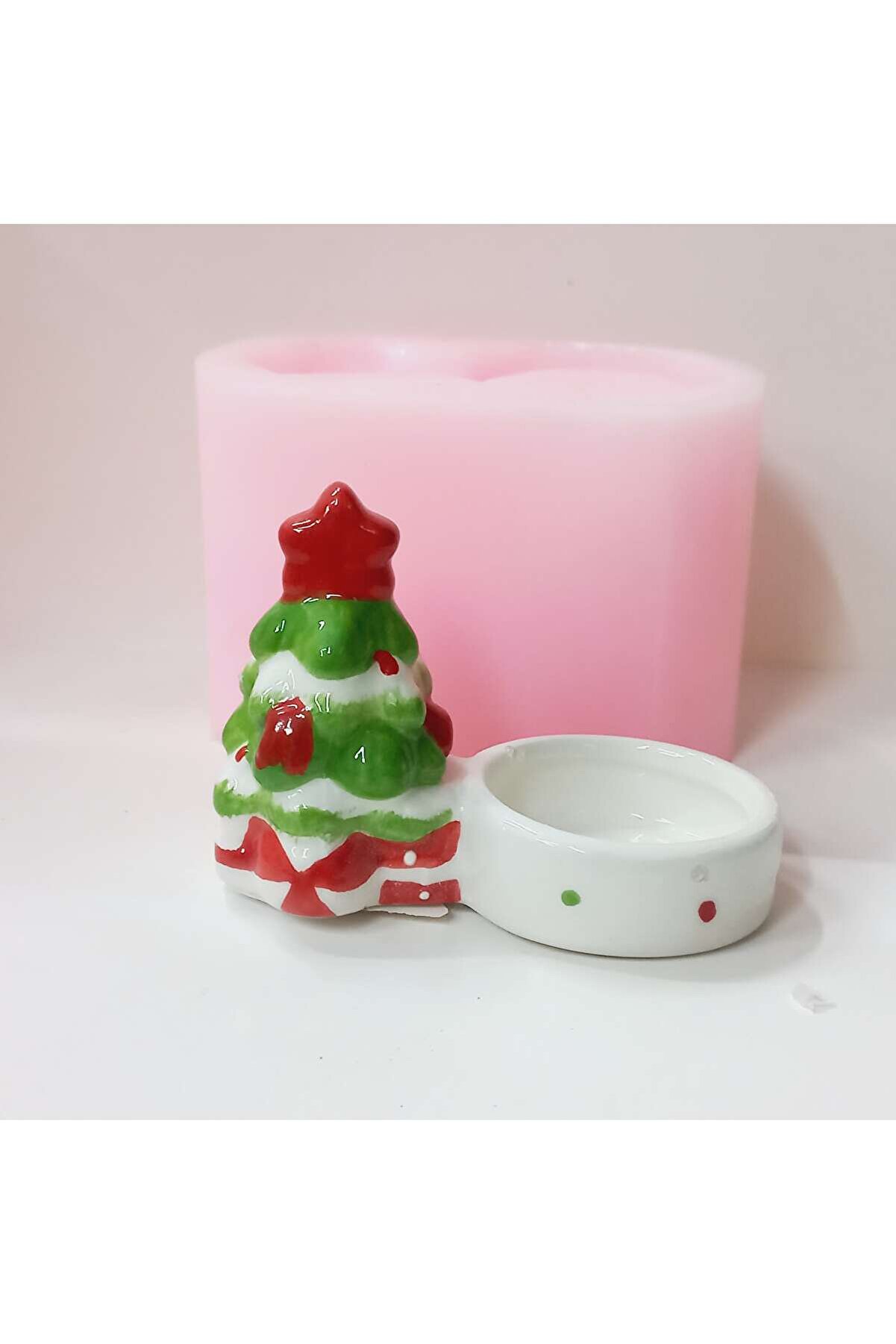 Kalıpcınızburada Çam Ağacı Teali̇gt Mumluk -